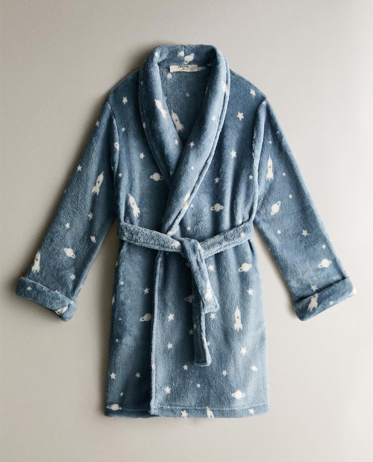 CHILDREN’S FLEECE DRESSING GOWN