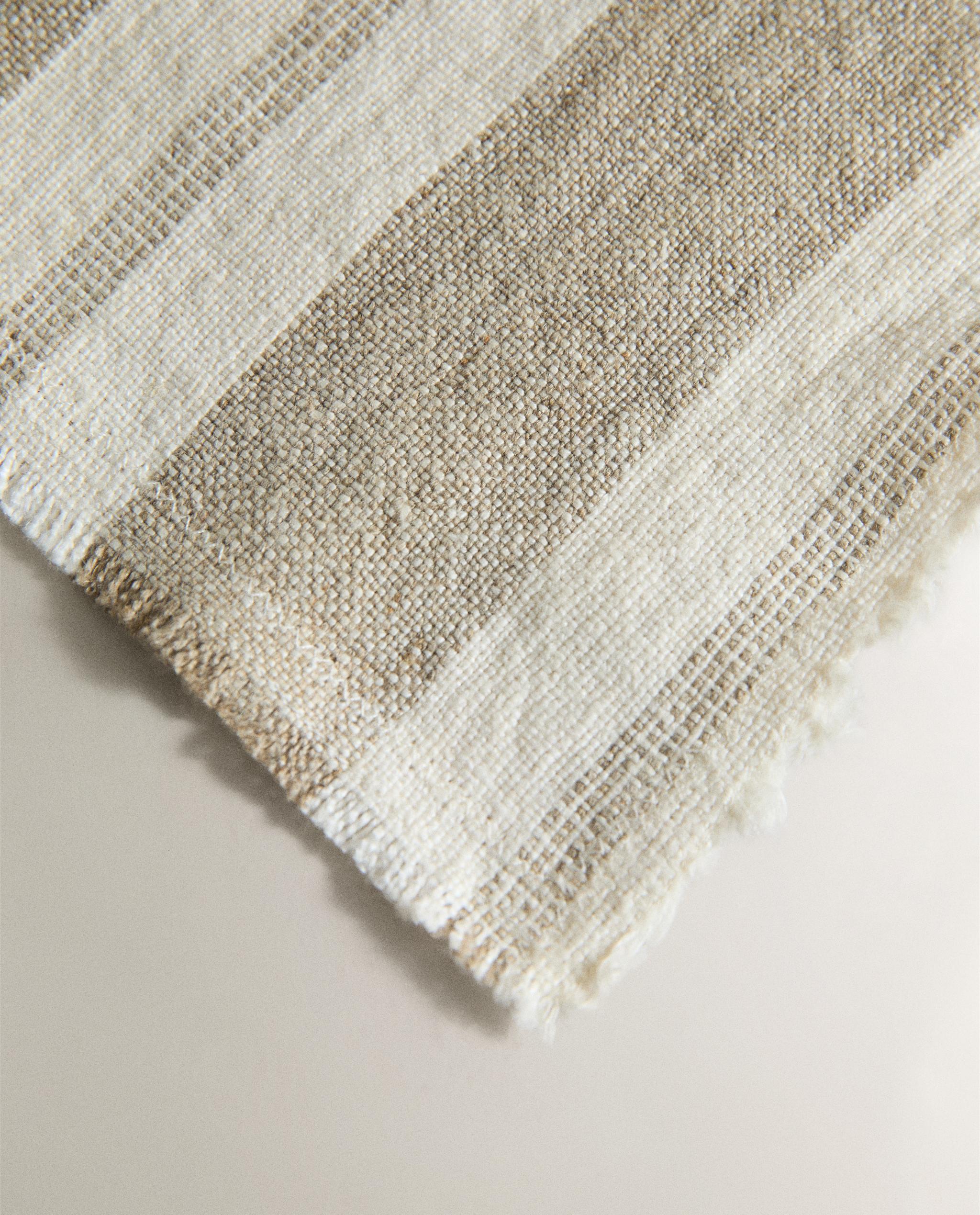 STRIPED HEAVY LINEN TABLECLOTH product thumbnail 2