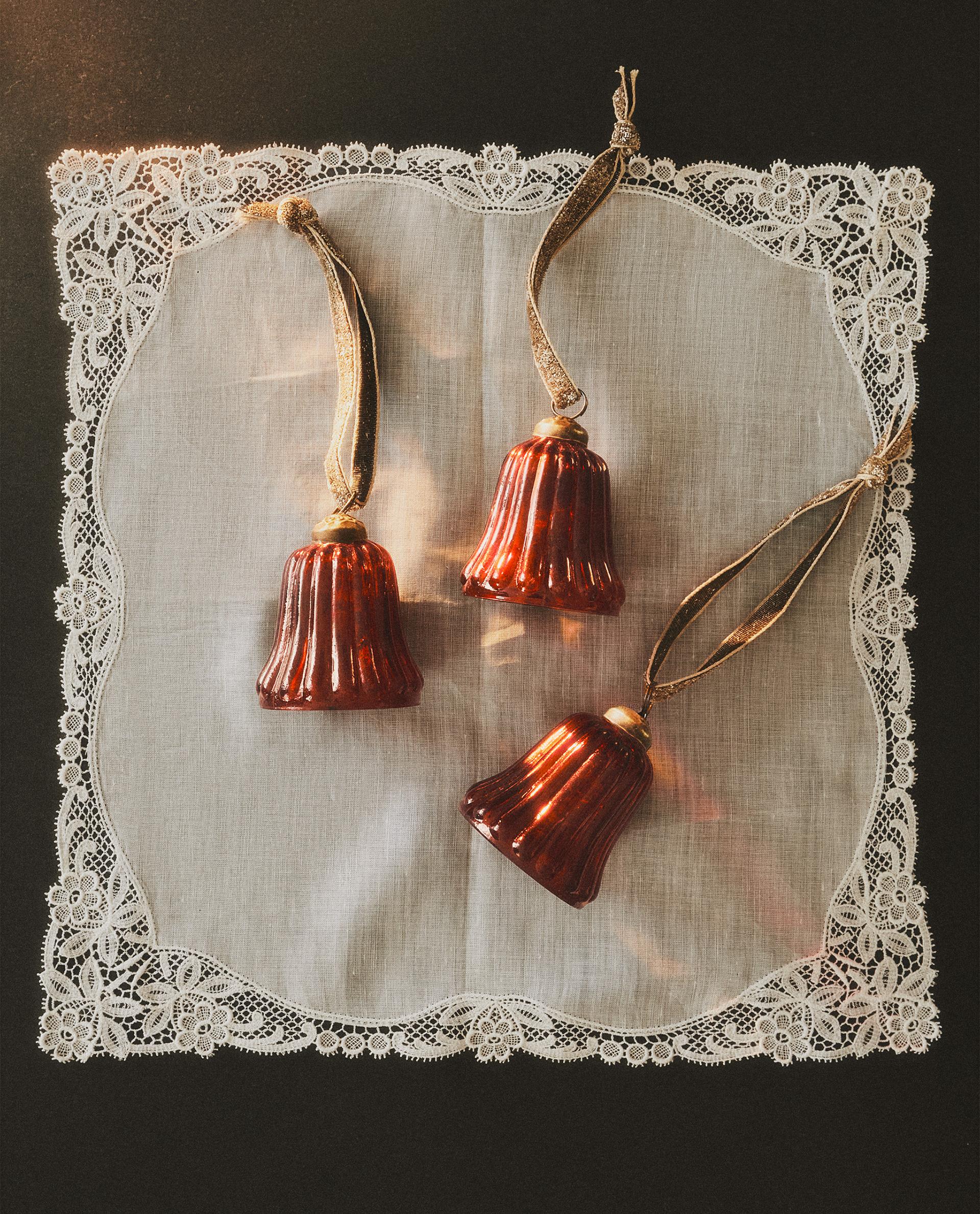 ベル クリスマスツリーオーナメント（3個セット） | Zara Home