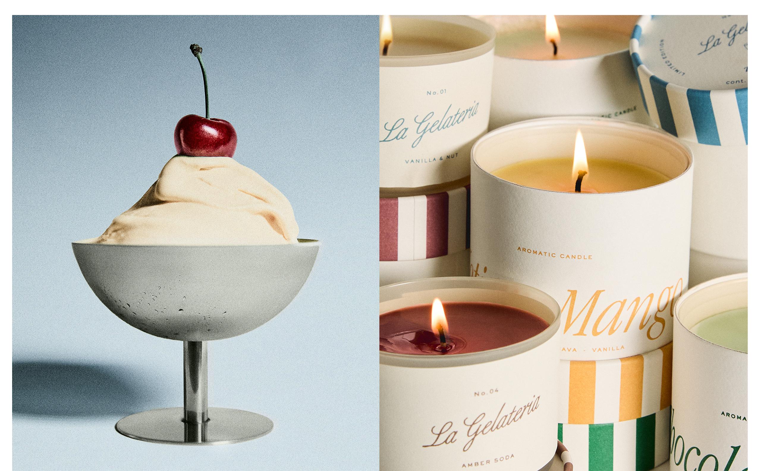 SCENTED CANDLES