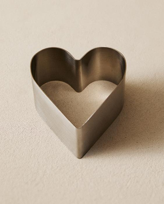 Krifka Stampo per biscotti a forma di cuore in acciaio inox 95 cm Krifka Stampo per biscotti a forma di cuore in acciaio inox 95 cm