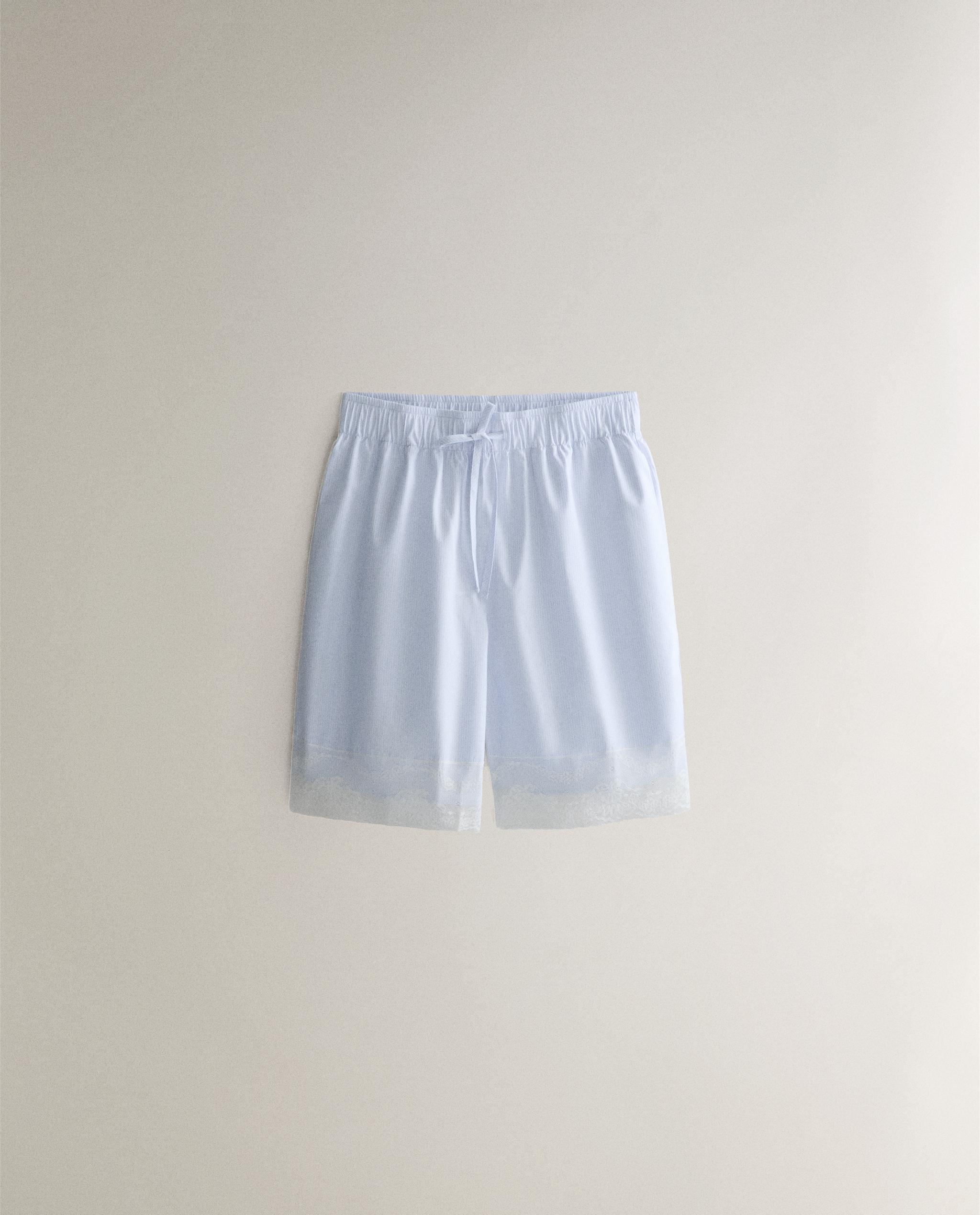 STRIPED LACE SHORTS product thumbnail 3