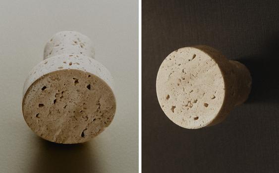 COLGADOR MÁRMOL BEIGE