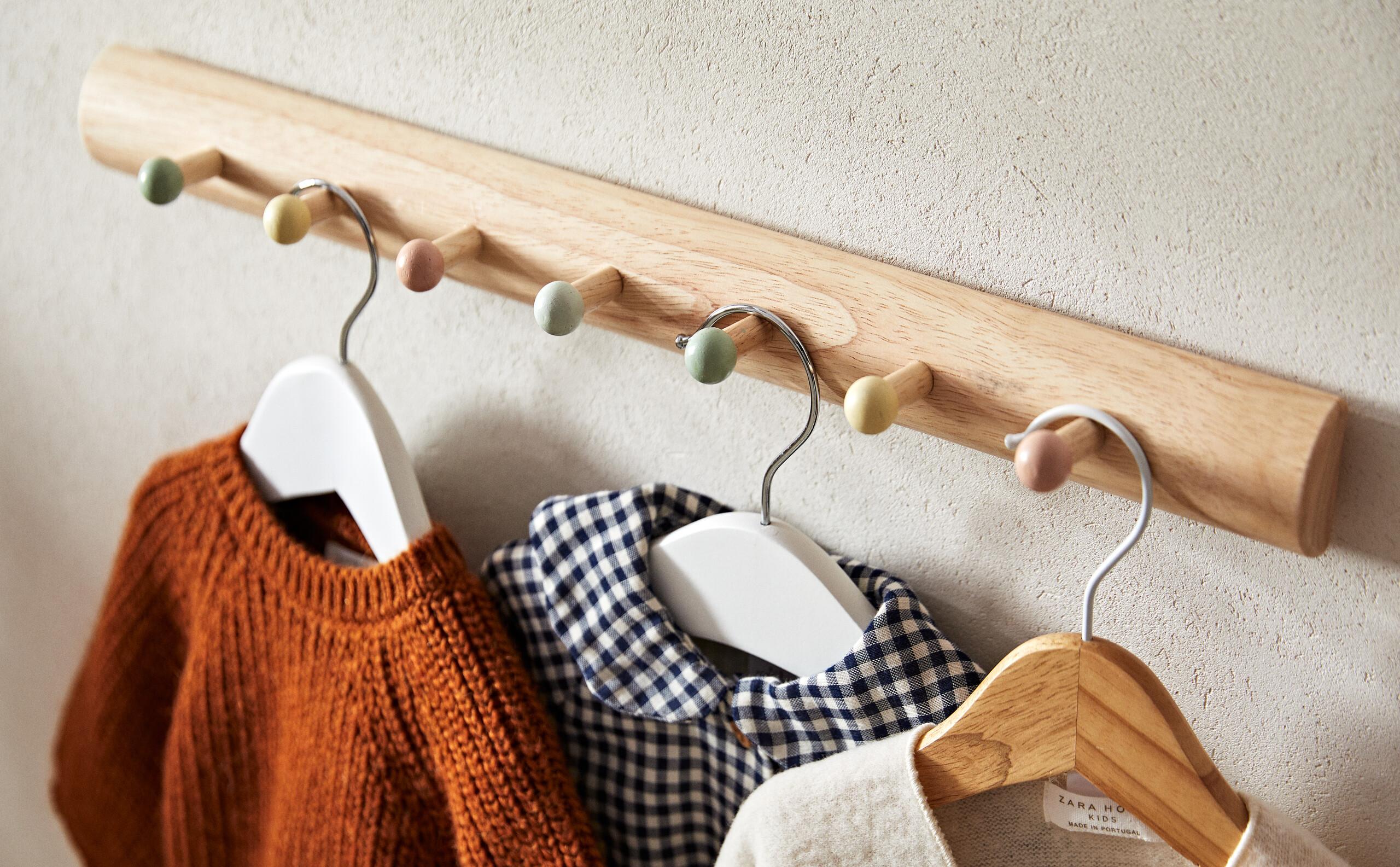 Clothing Rack Percheros Zara Home Perchero Pared PACK PERCHAS