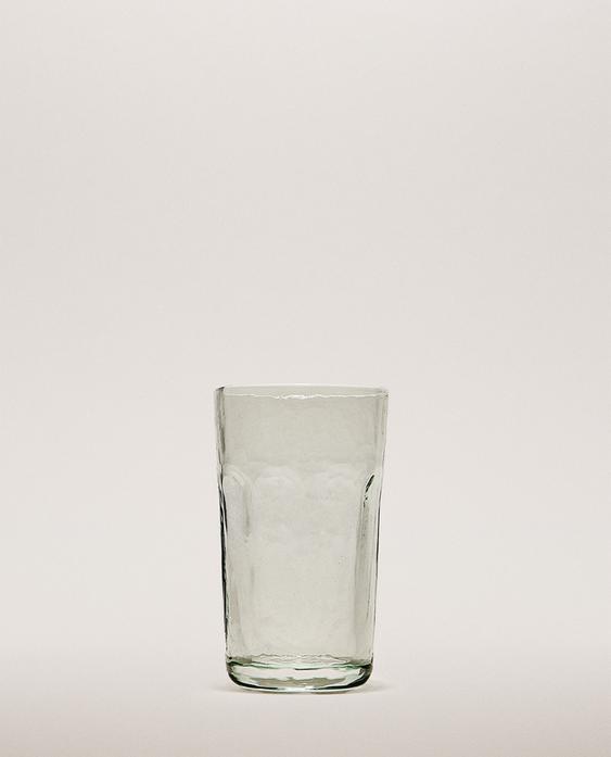 VERRE MARTELÉ RELIEF