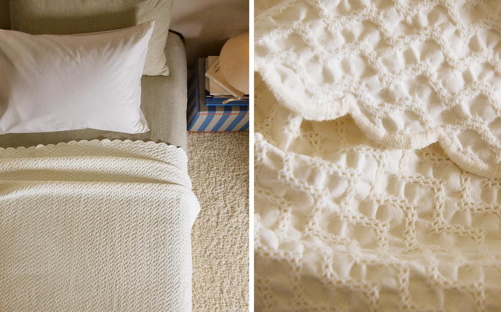 KIDS' MINI WAFFLE BEDSPREAD KIDS' MINI WAFFLE BEDSPREAD