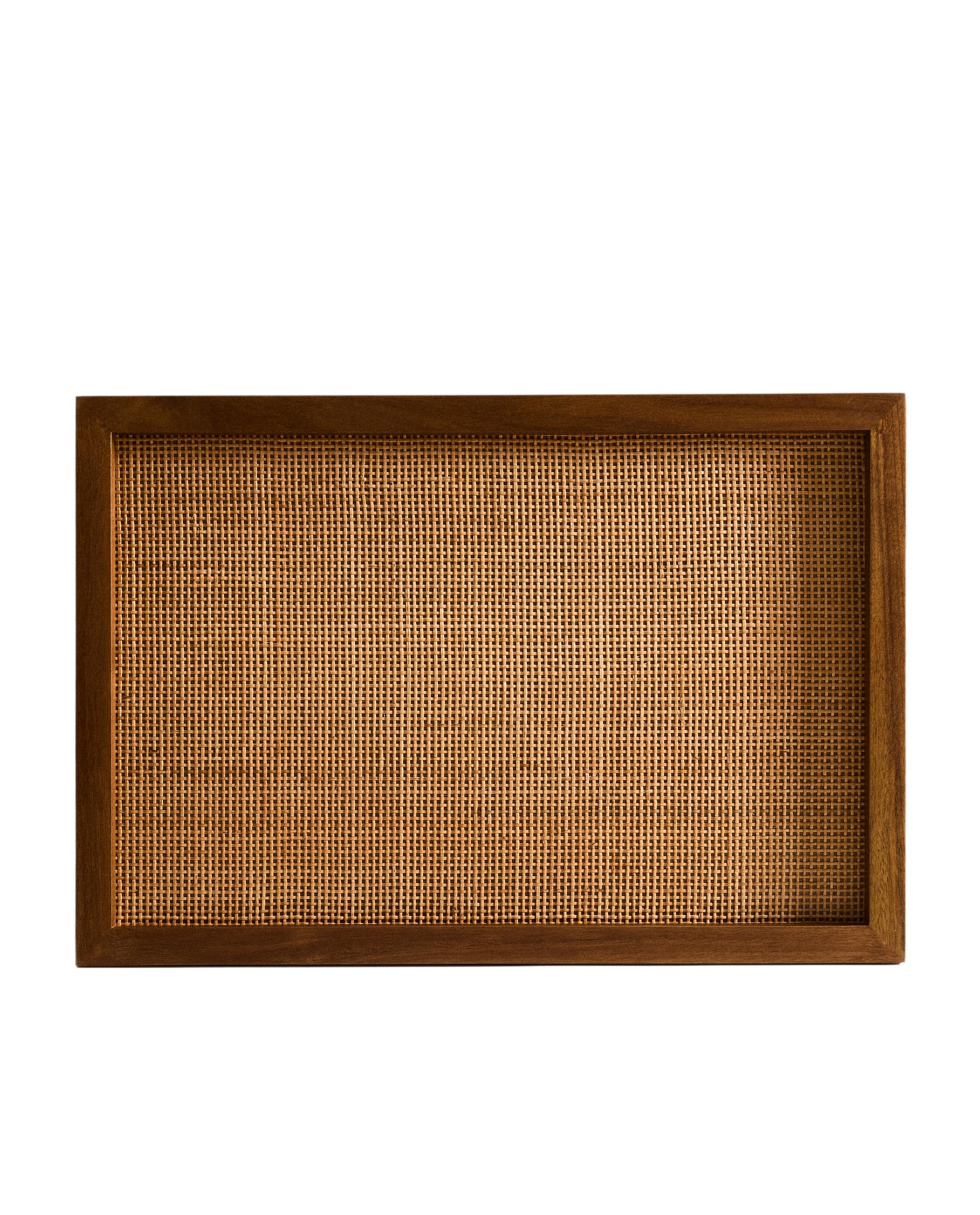 Zara Home Wood Rattan Tray