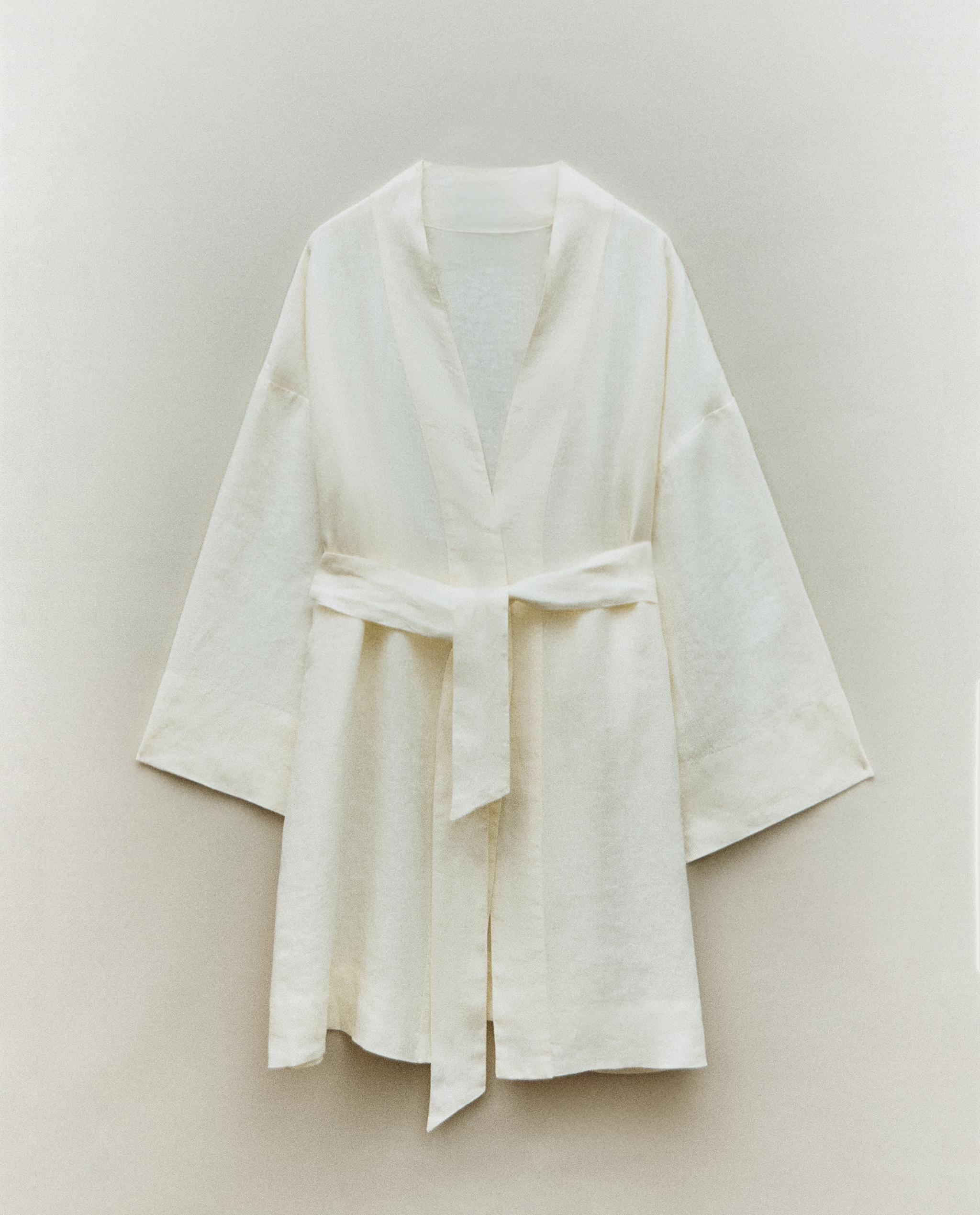 LINEN DRESSING GOWN product thumbnail 11