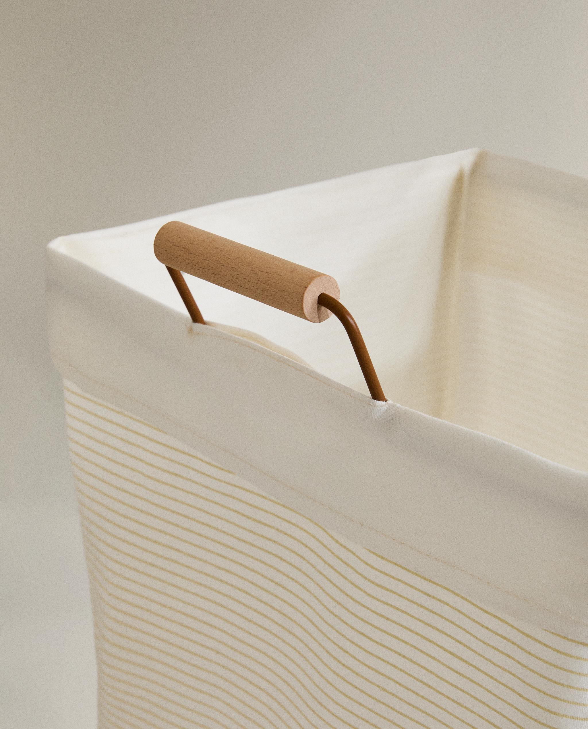 フォールダブル ランドリーバスケット | Zara Home 日本/Japan