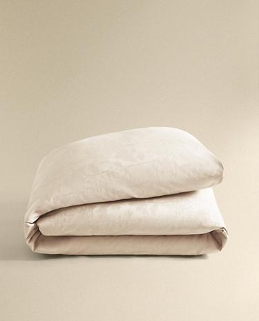 SATEEN JACQUARD DUVET COVER