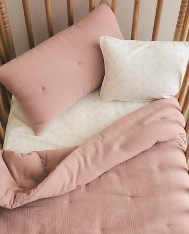 COUVRE-LIT EN GAZE UNI POUR ENFANTS