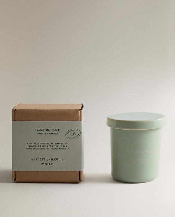 (170 G) CANDELA PROFUMATA FLEUR DE MUSC (170 G) CANDELA PROFUMATA FLEUR DE MUSC