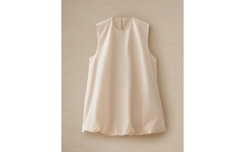 ボリュームコットン トップス