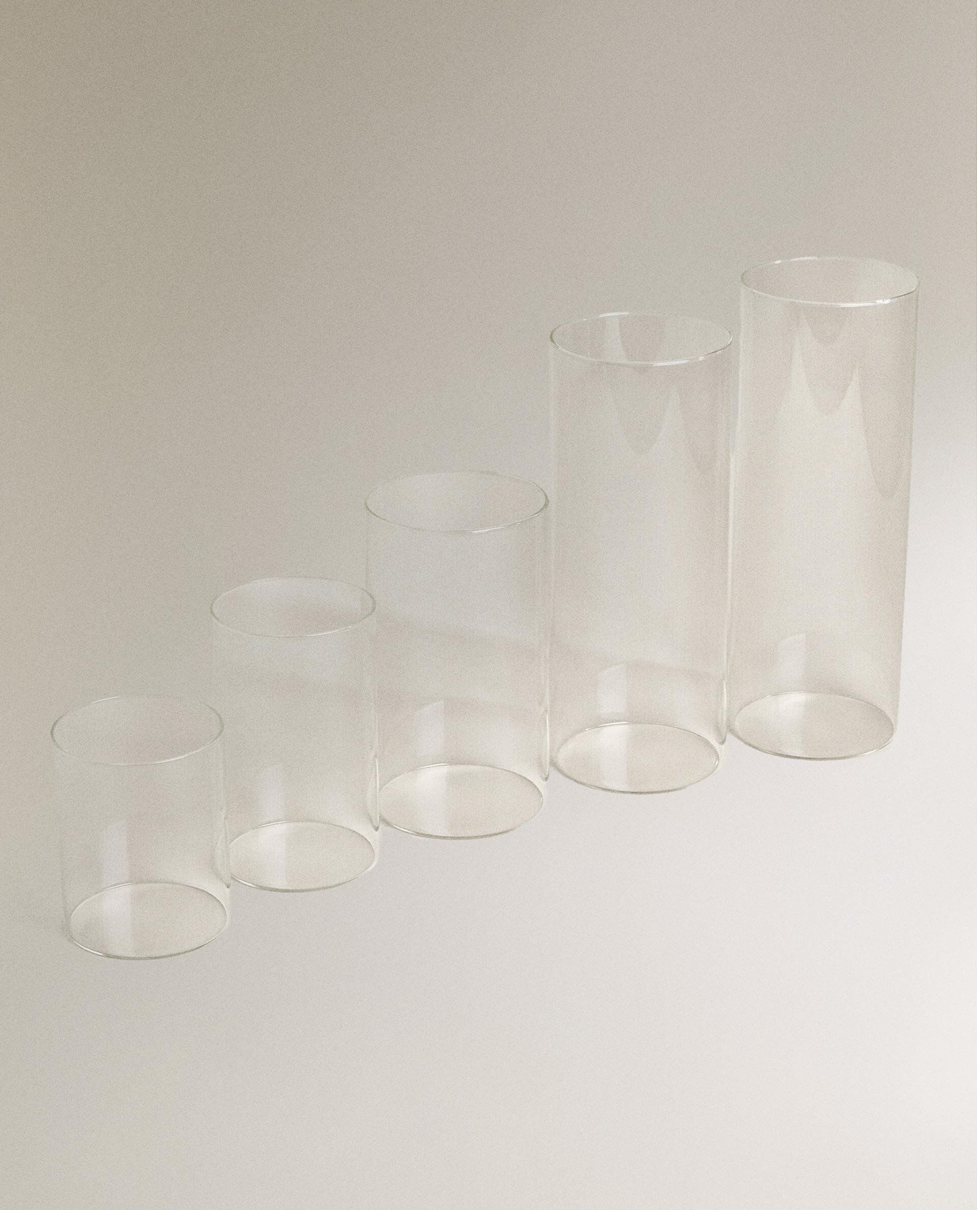 BOROSILICATE GLASS LANTERN VASE | Zara Home United States of America