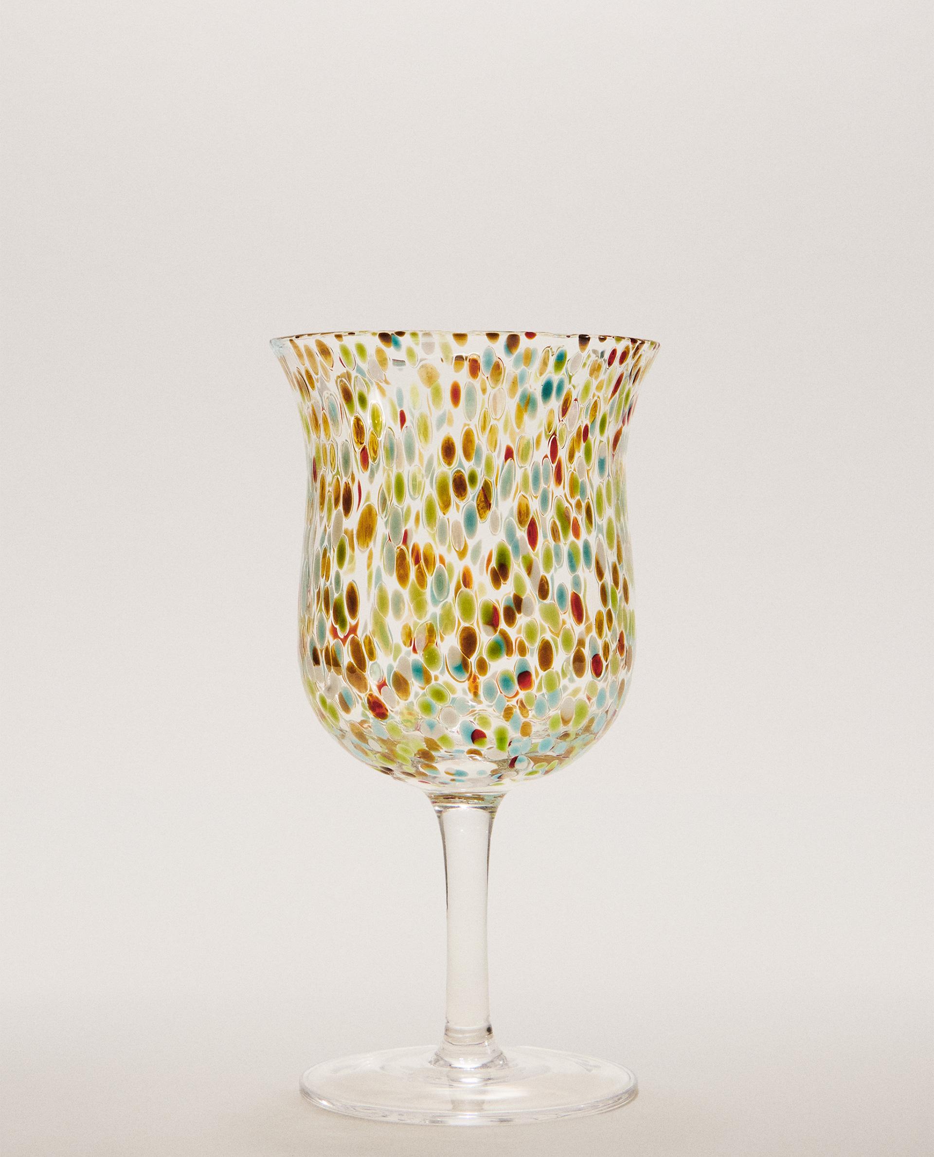 COPA VIDRIO MULTICOLOR COPA VIDRIO MULTICOLOR