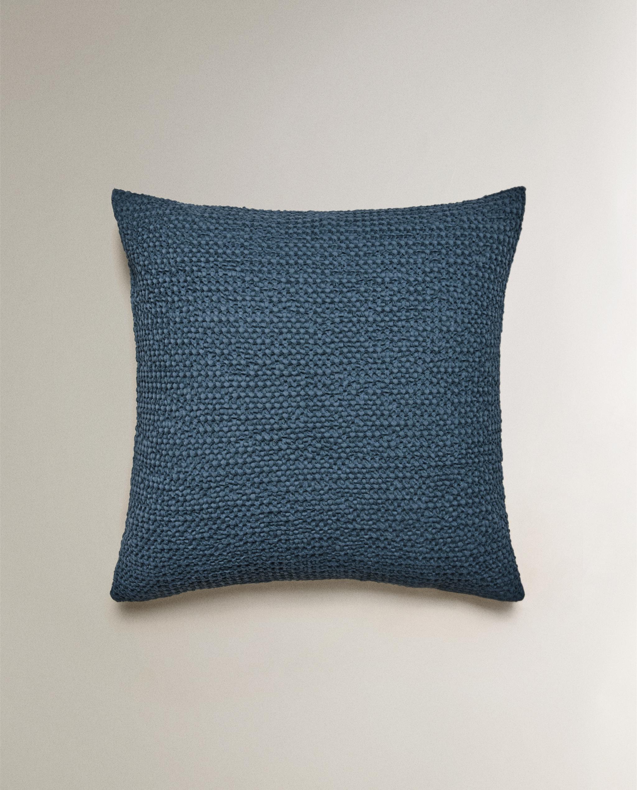 WAFFLE-KNIT CUSHION COVER product thumbnail 17