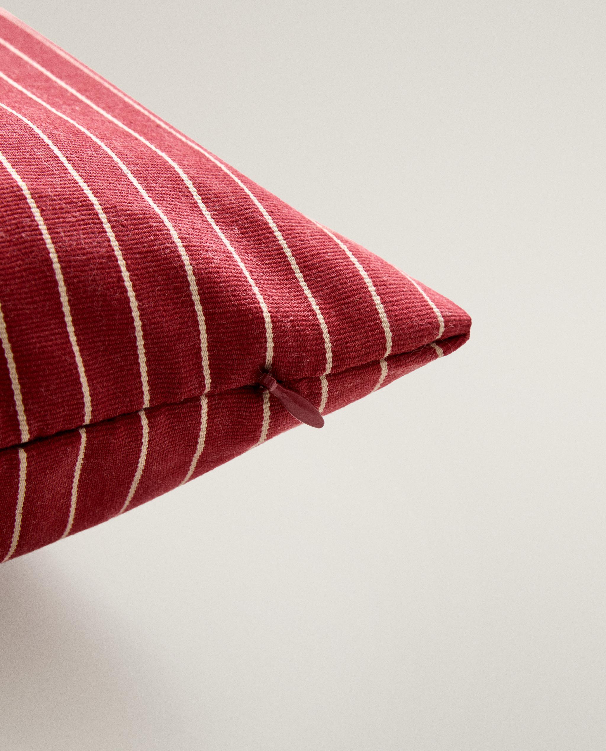 STRIPED COTTON CUSHION COVER | KATHARINE POLE product thumbnail 6