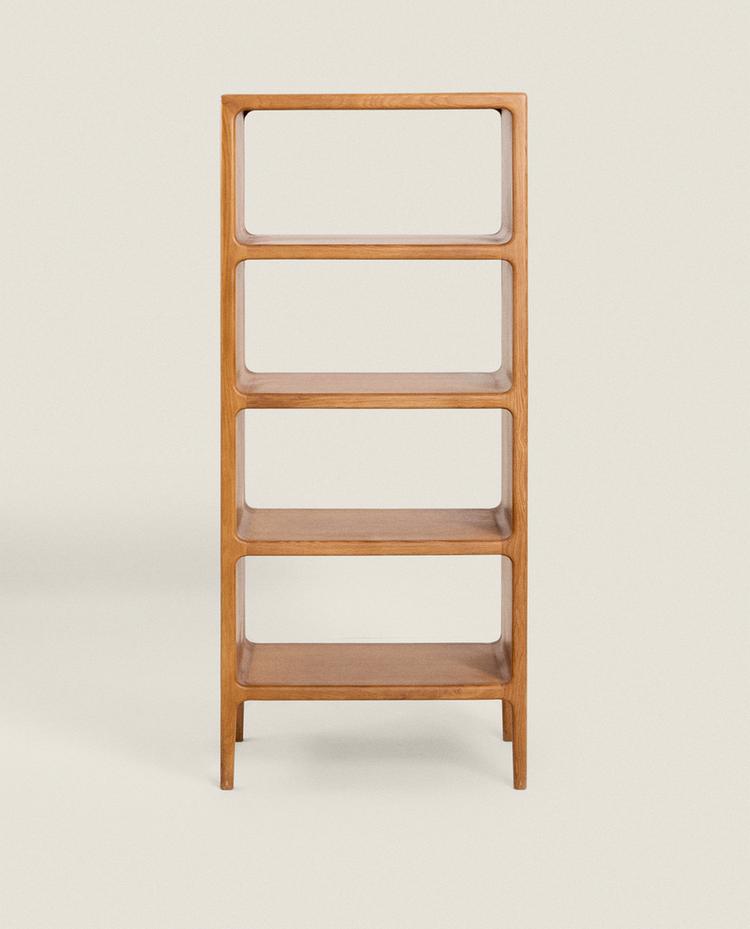 Honey Oak Bookcase - Stylish Wooden Storage