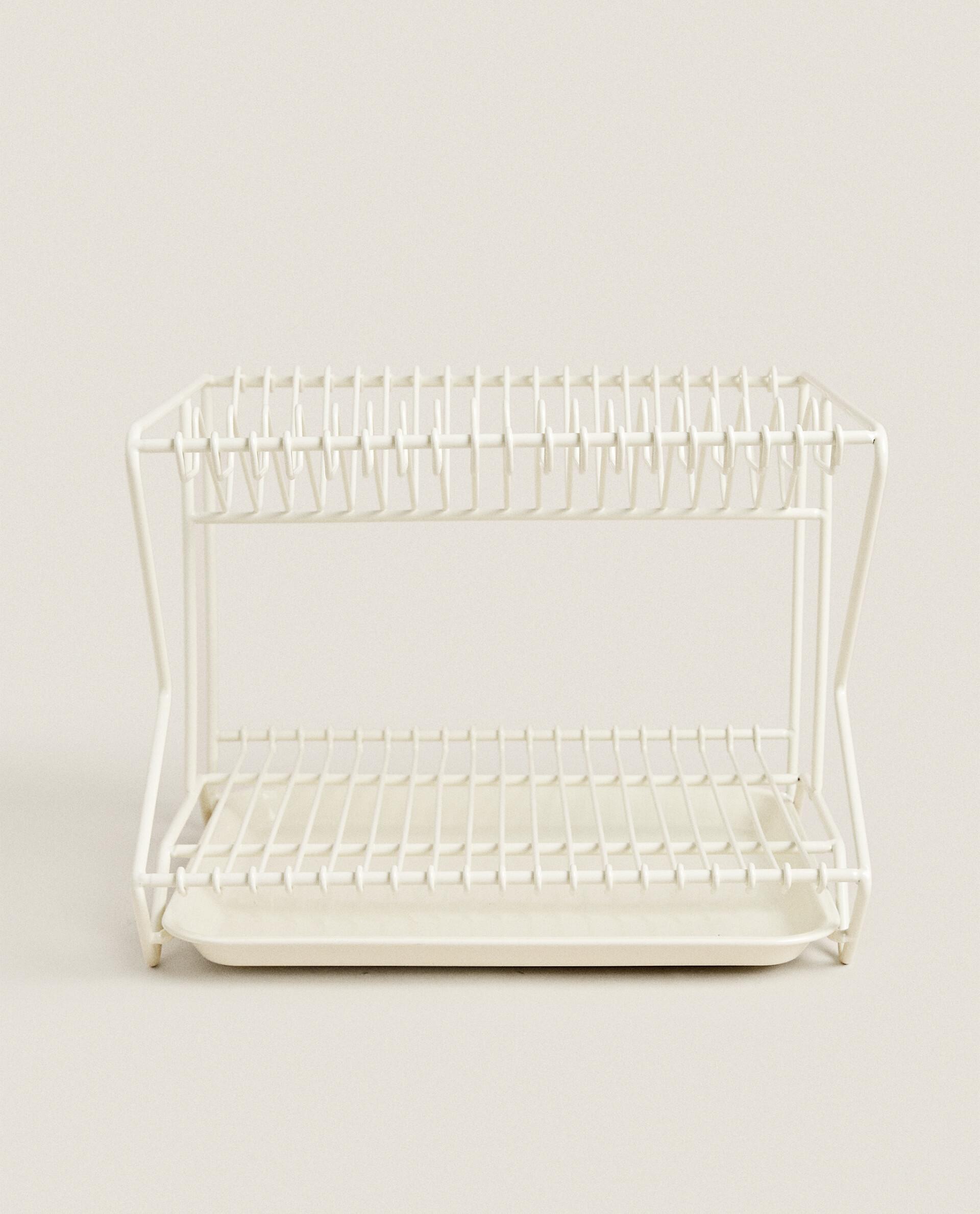 METAL DISH DRAINER WITH TRAY product thumbnail 3