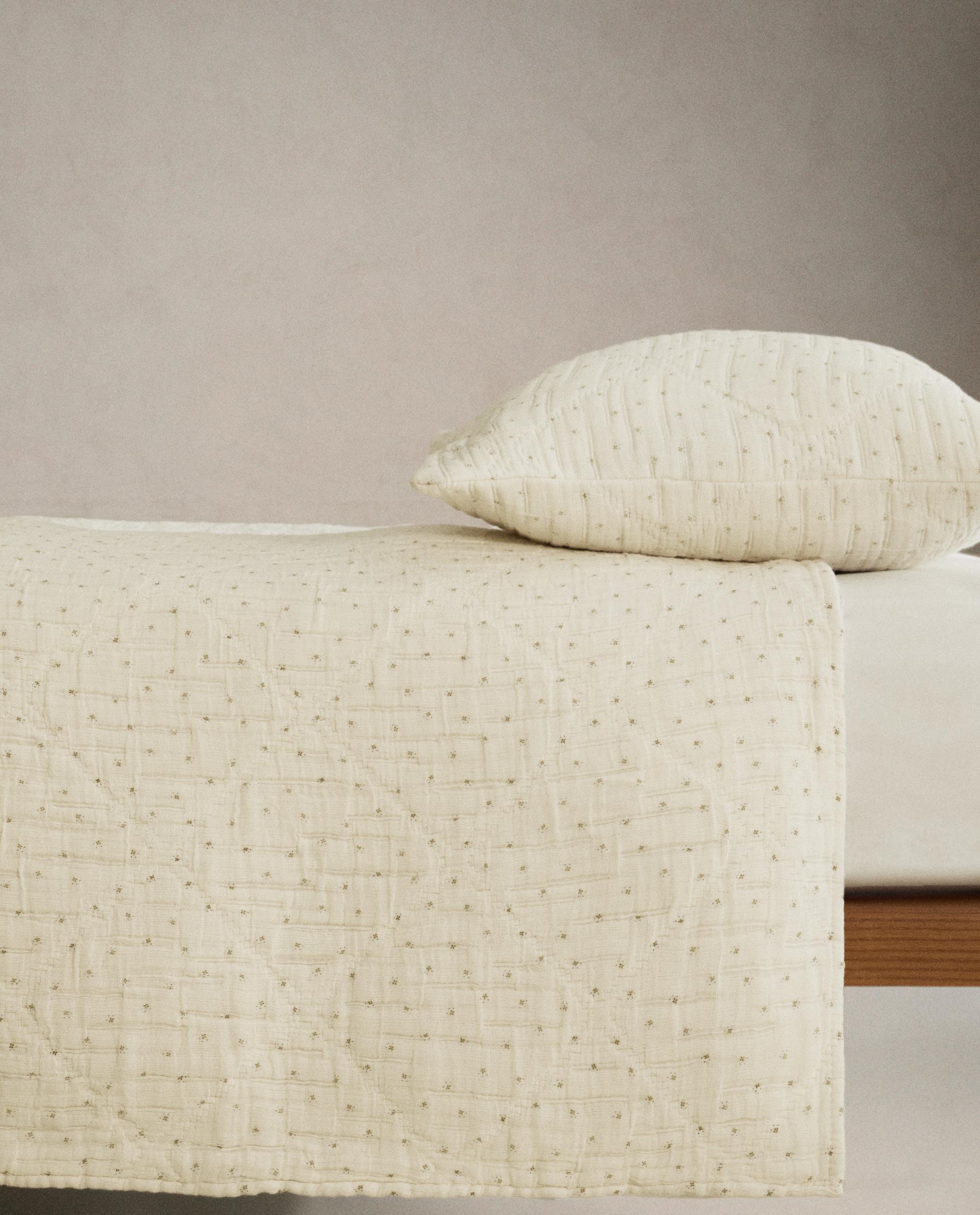 フローラル ガーゼ キッズ ベッドカバー | Zara Home 日本/Japan