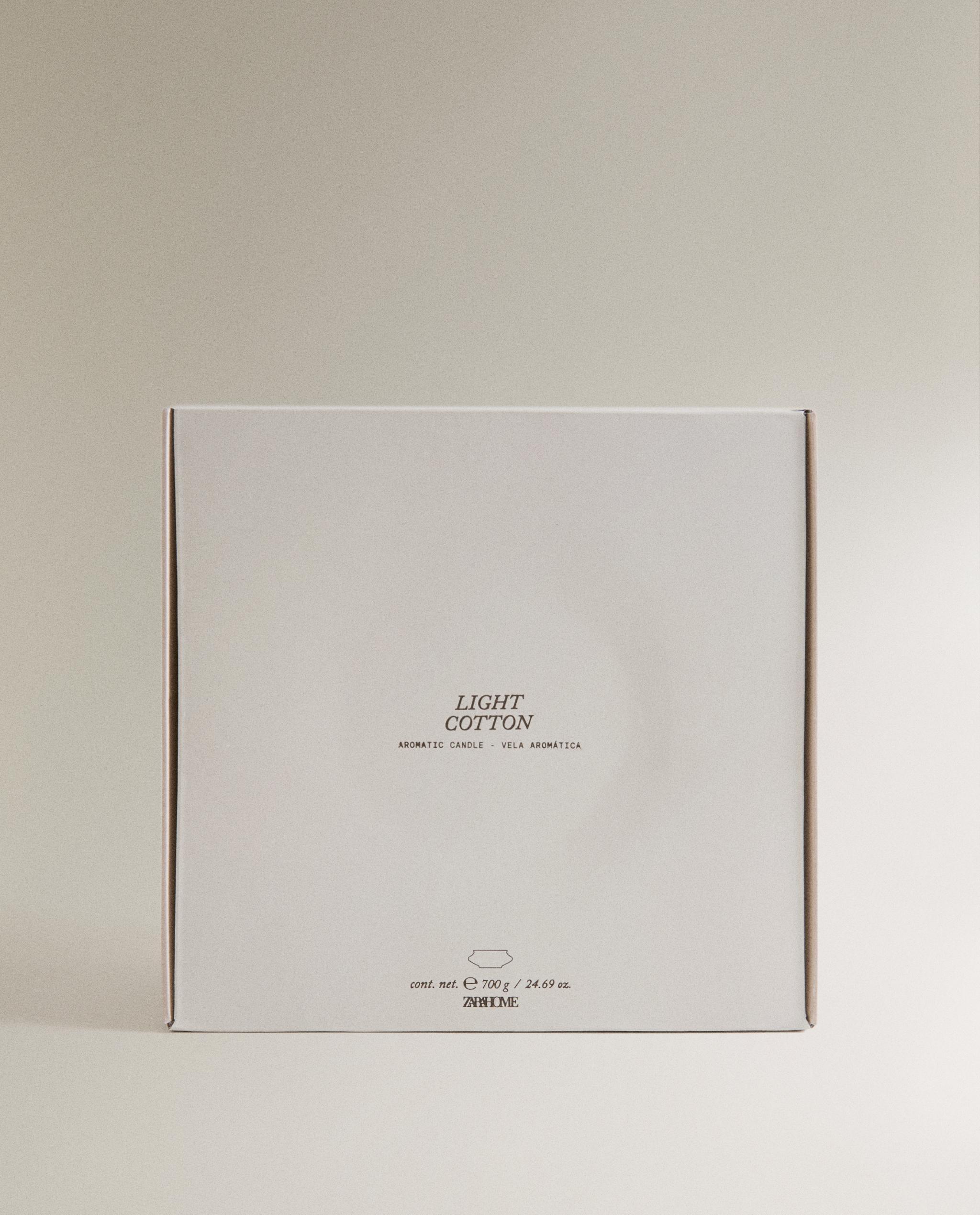 (700 G) LIGHT COTTON SCENTED CANDLE product thumbnail 3