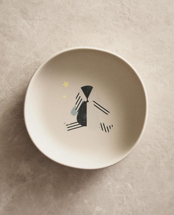 KIDS’ SILICONE RABBIT PLATE KIDS’ SILICONE RABBIT PLATE