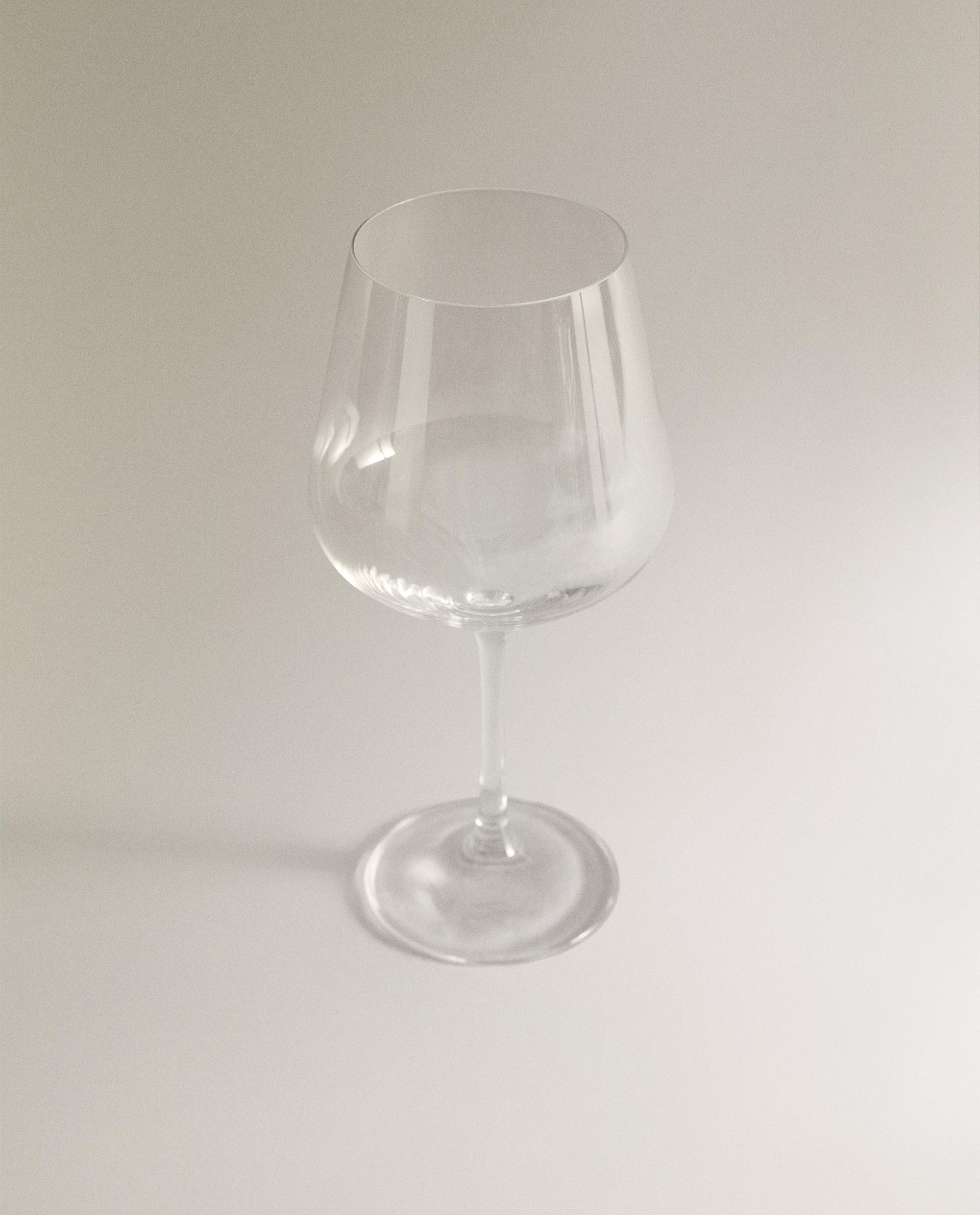 LARGE BOHEMIA CRYSTAL GLASS