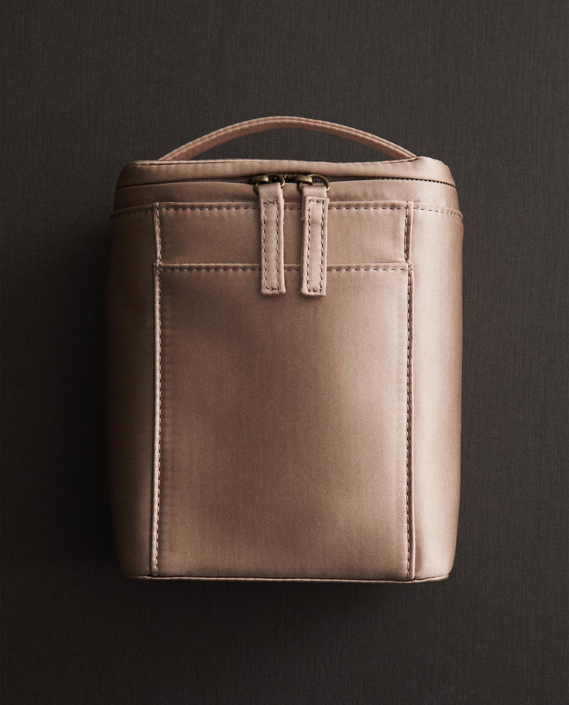 SATEEN WASH BAG CASE SATEEN WASH BAG CASE