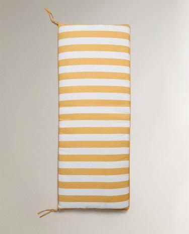 STRIPED BENCH SEAT CUSHION