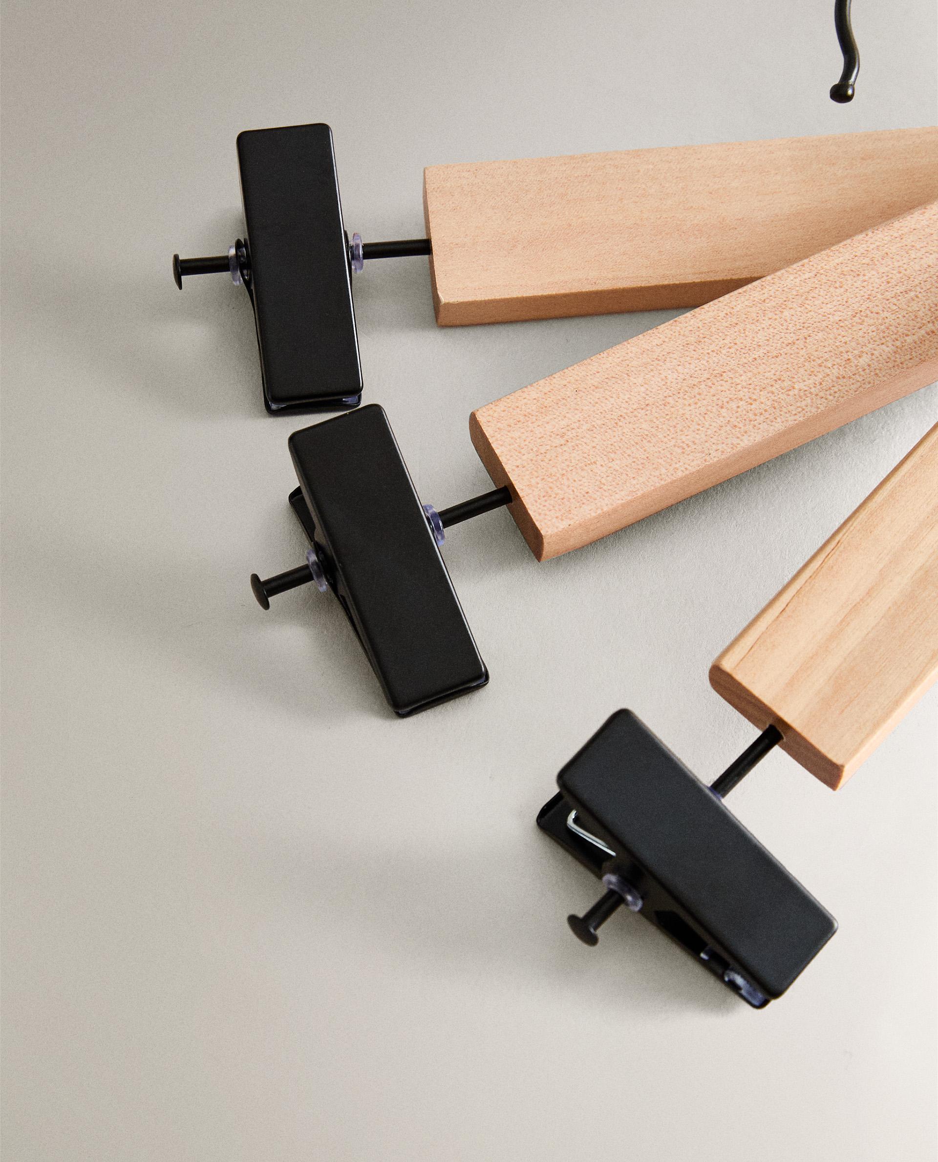 WOODEN SKIRT HANGER (SET OF 3) product thumbnail 14