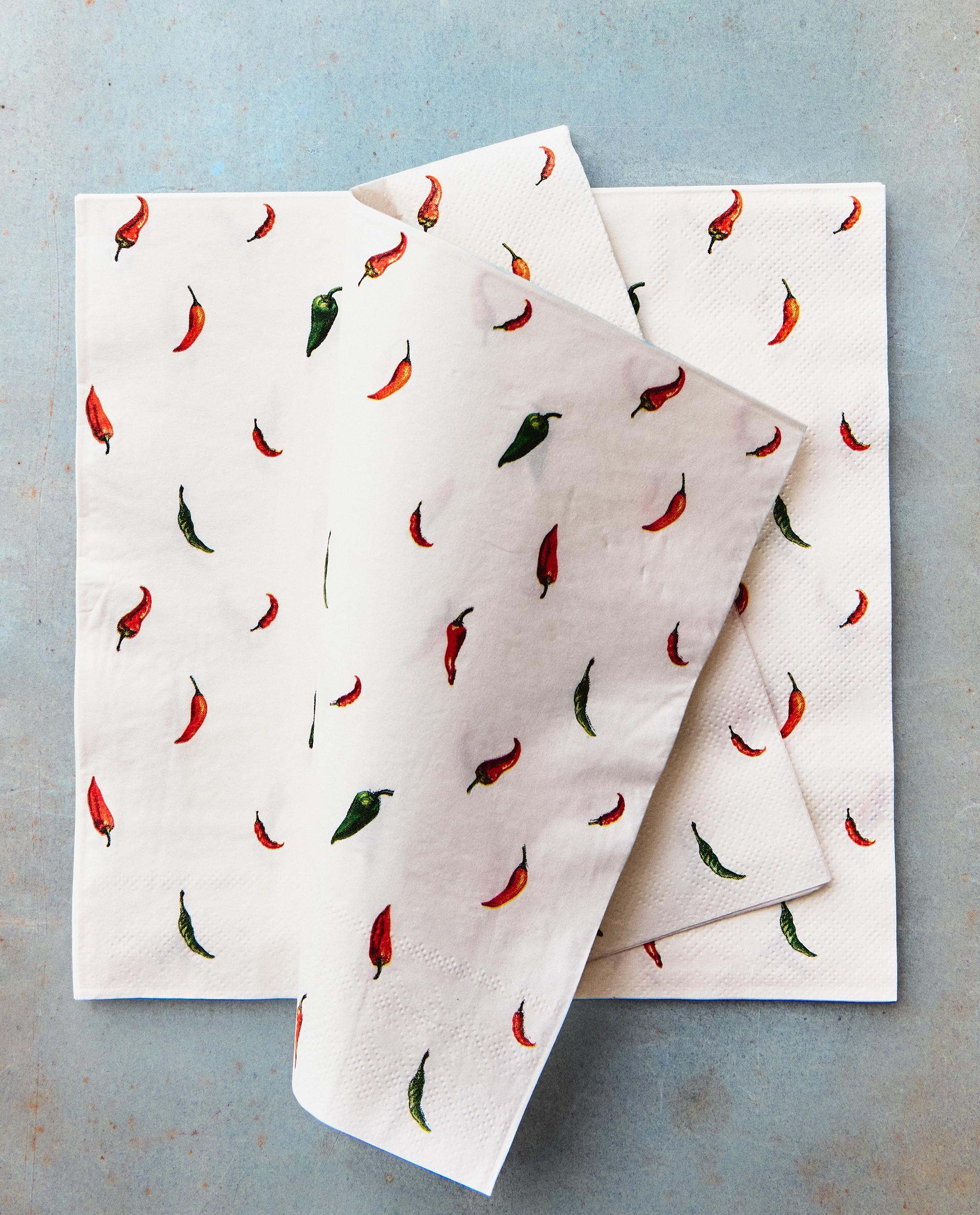 PACK OF CHILLI PAPER NAPKINS (PACK OF 20) product thumbnail 8