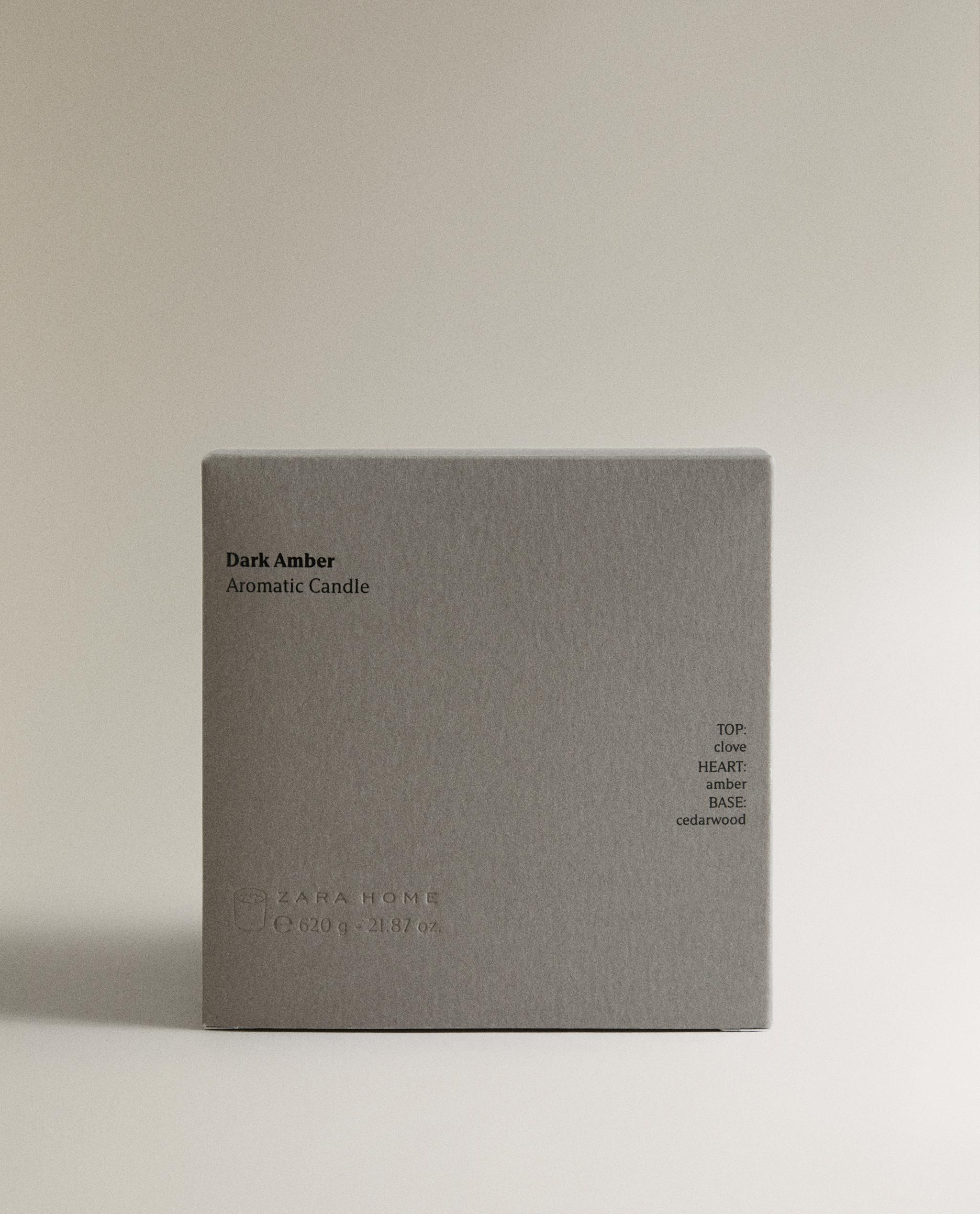 (620 G) DARK AMBER SCENTED CANDLE product thumbnail 3