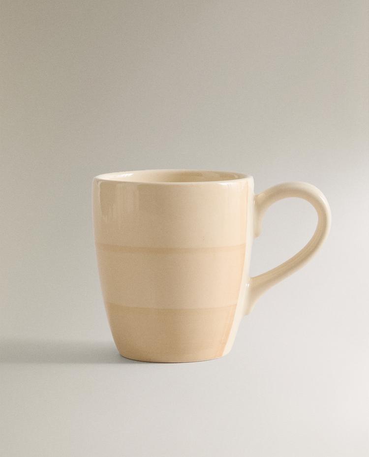 EARTHENWARE SPINWASH MUG