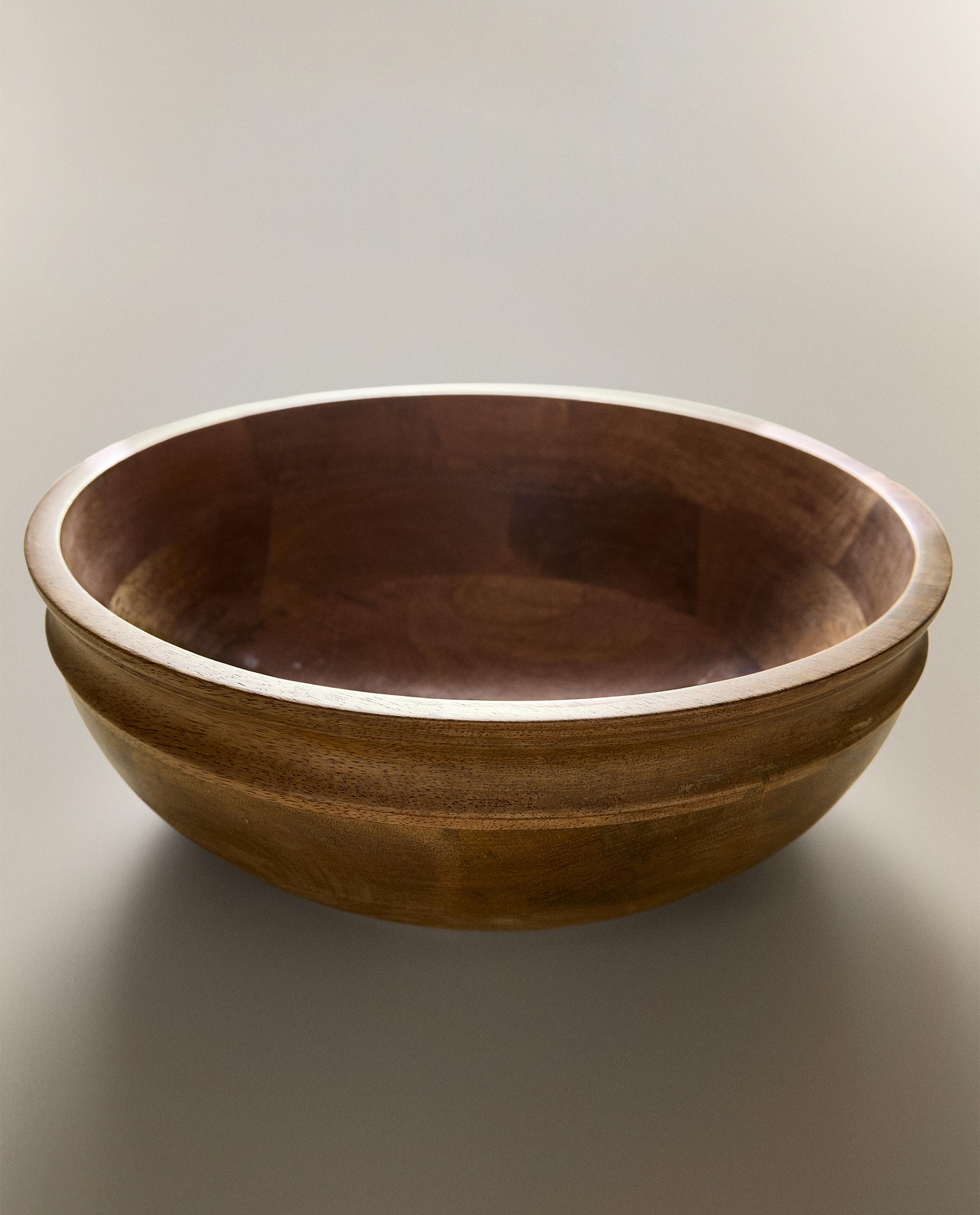 MANGO WOOD SALAD BOWL
