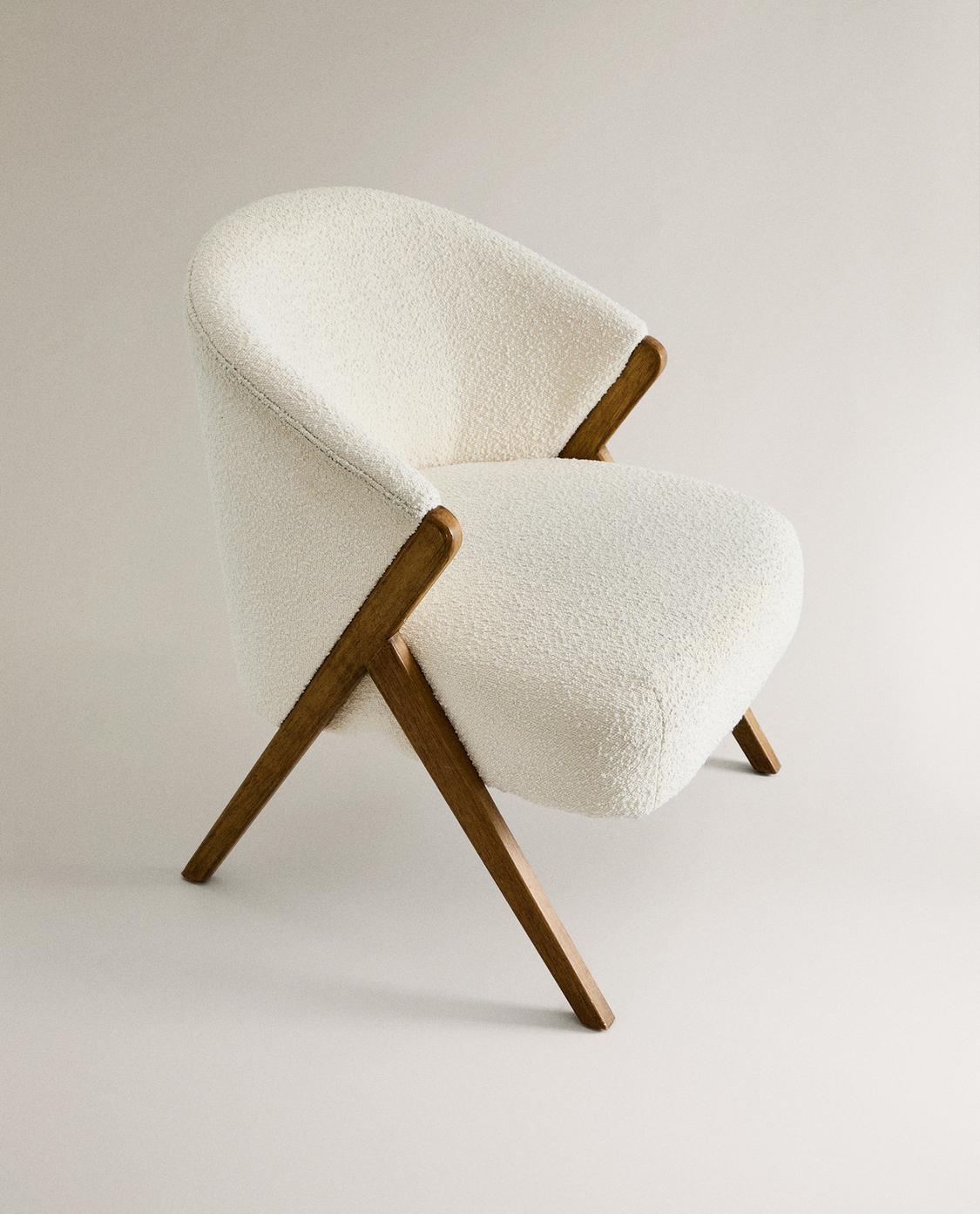 アップホルスタード ブークレ アームチェア | Zara Home 日本/Japan