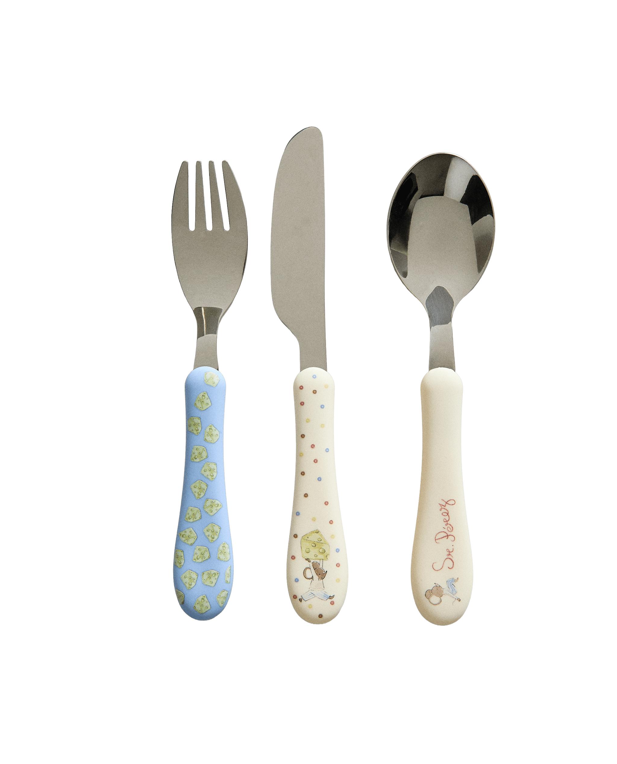 KIDS' CERAMIC TOOTH FAIRY CUTLERY SET product thumbnail 8