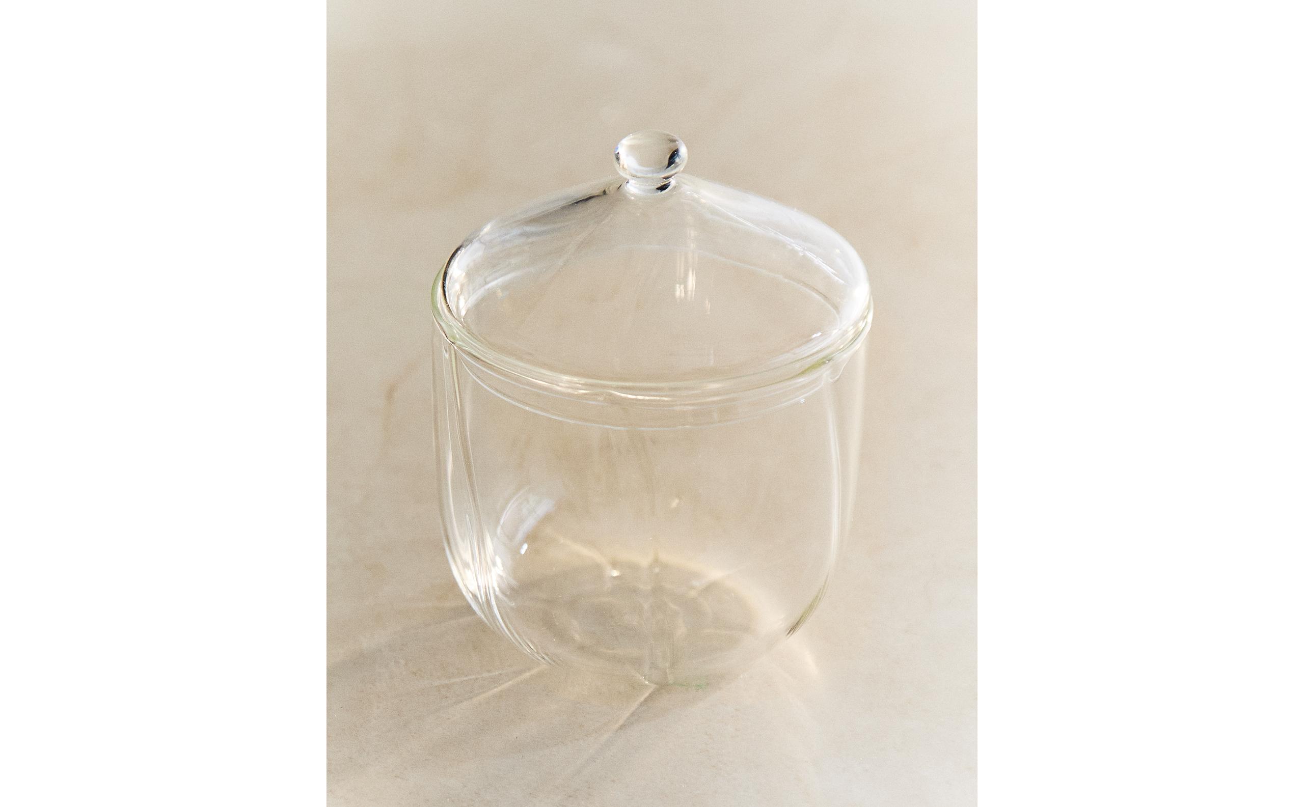 BOROSILICATE BATHROOM ORGANISER JAR product thumbnail 2