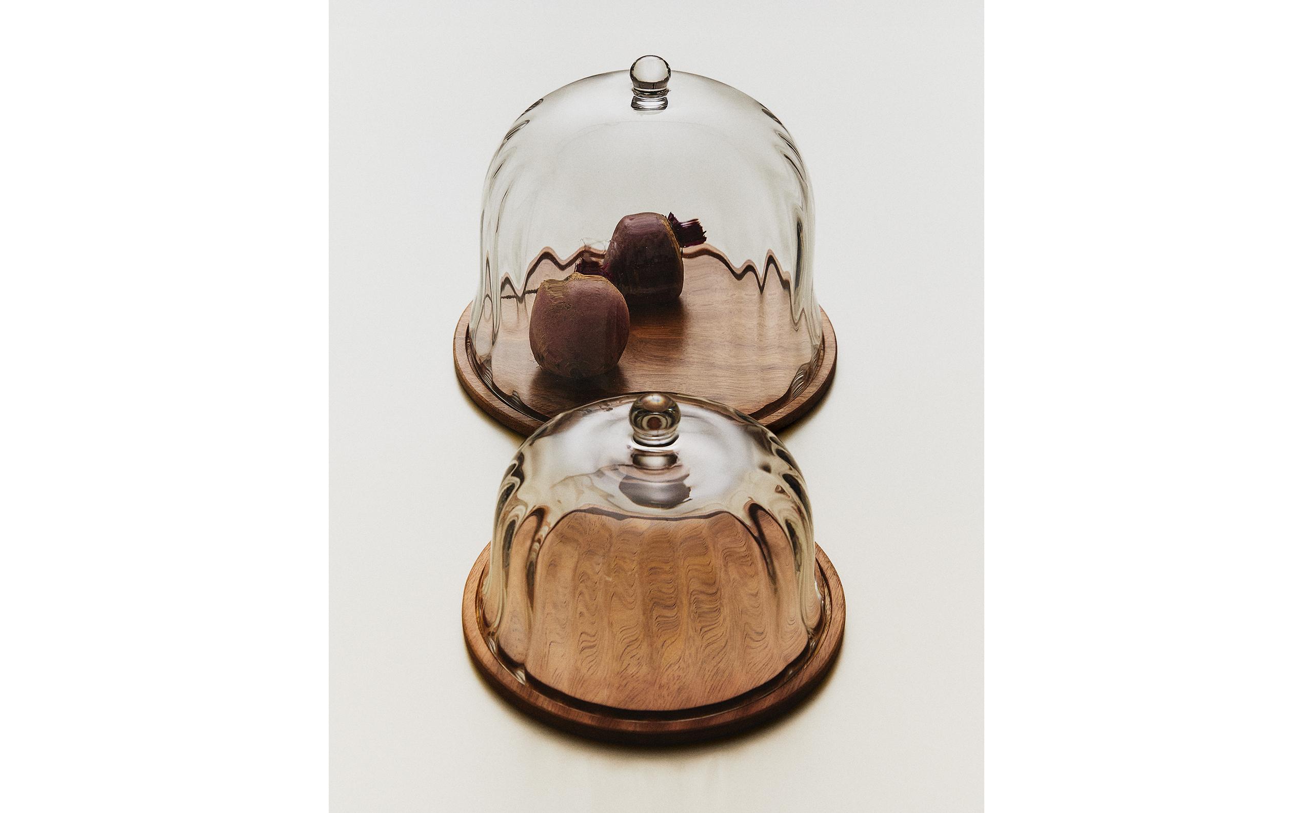 HOME】2022 ZARA クリスマスウッドスタンド付きケーキドーム【新品•タグ付き】  ZARA CHRISTMAS 株式会社ITXジャパンの | COLLECTION 食器