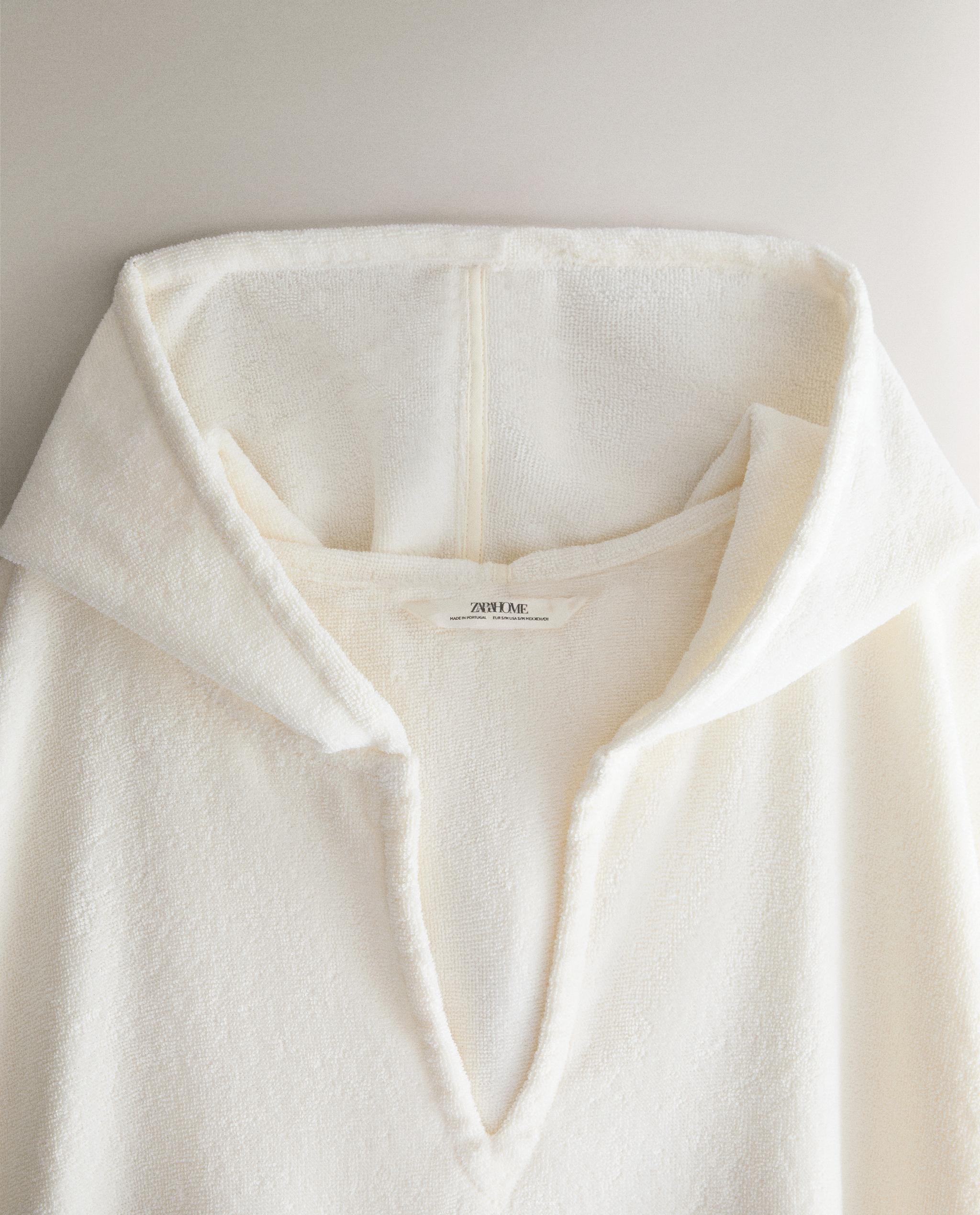 COTTON TERRY BEACH PONCHO product thumbnail 3