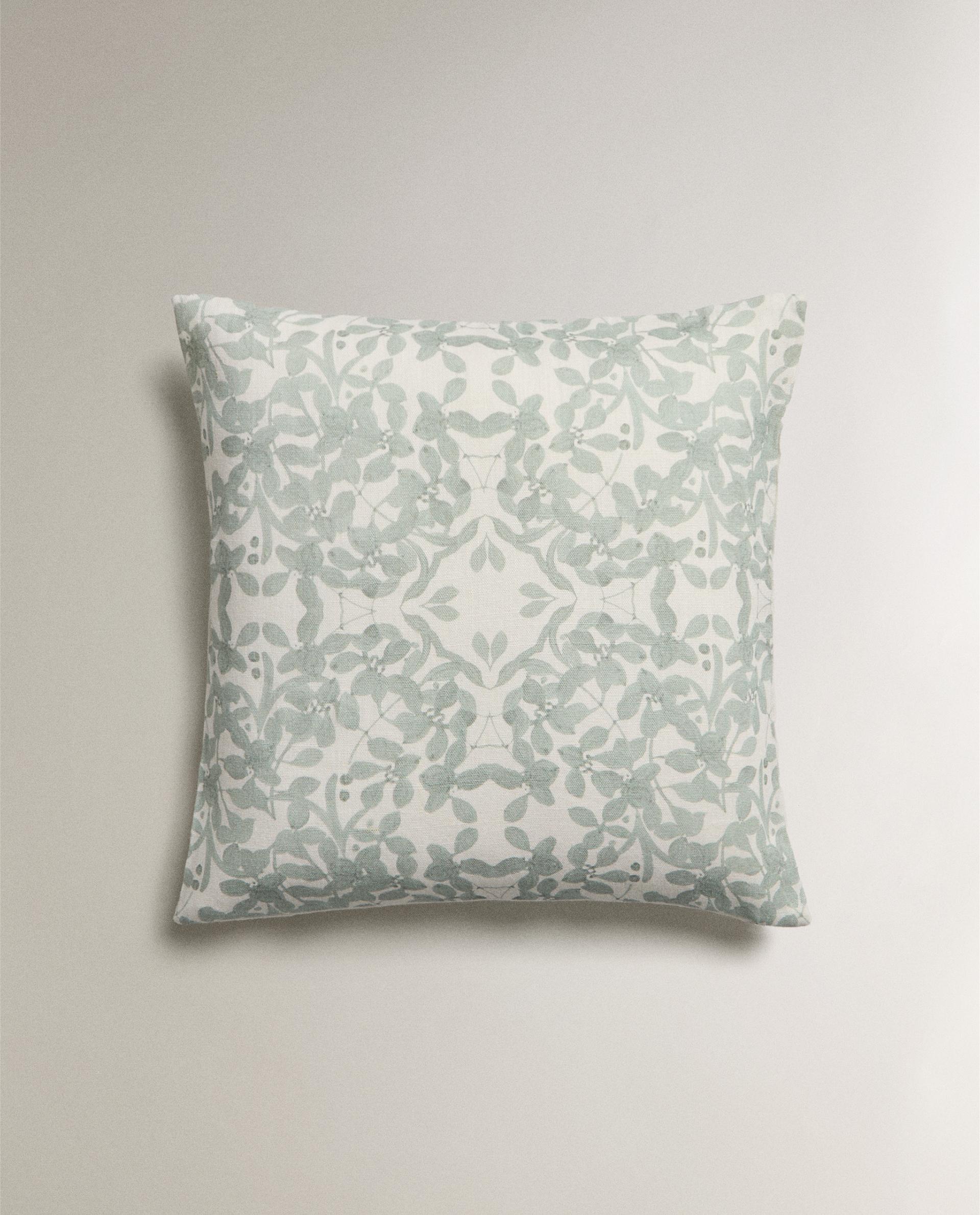 LEAF PRINT THROW PILLOW COVER Zara Home Canada