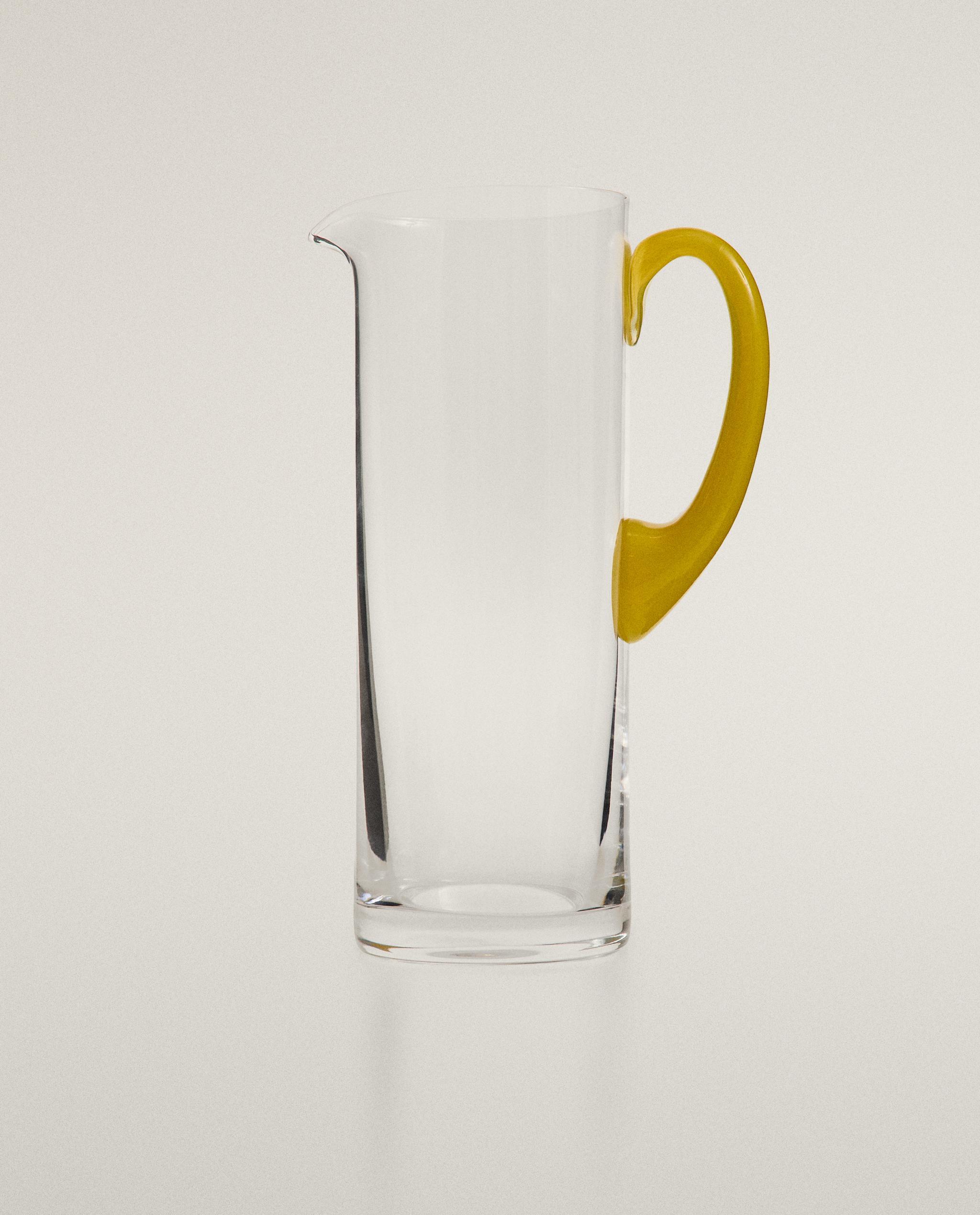 CRYSTALLINE JUG WITH COLOURED HANDLE product thumbnail 9
