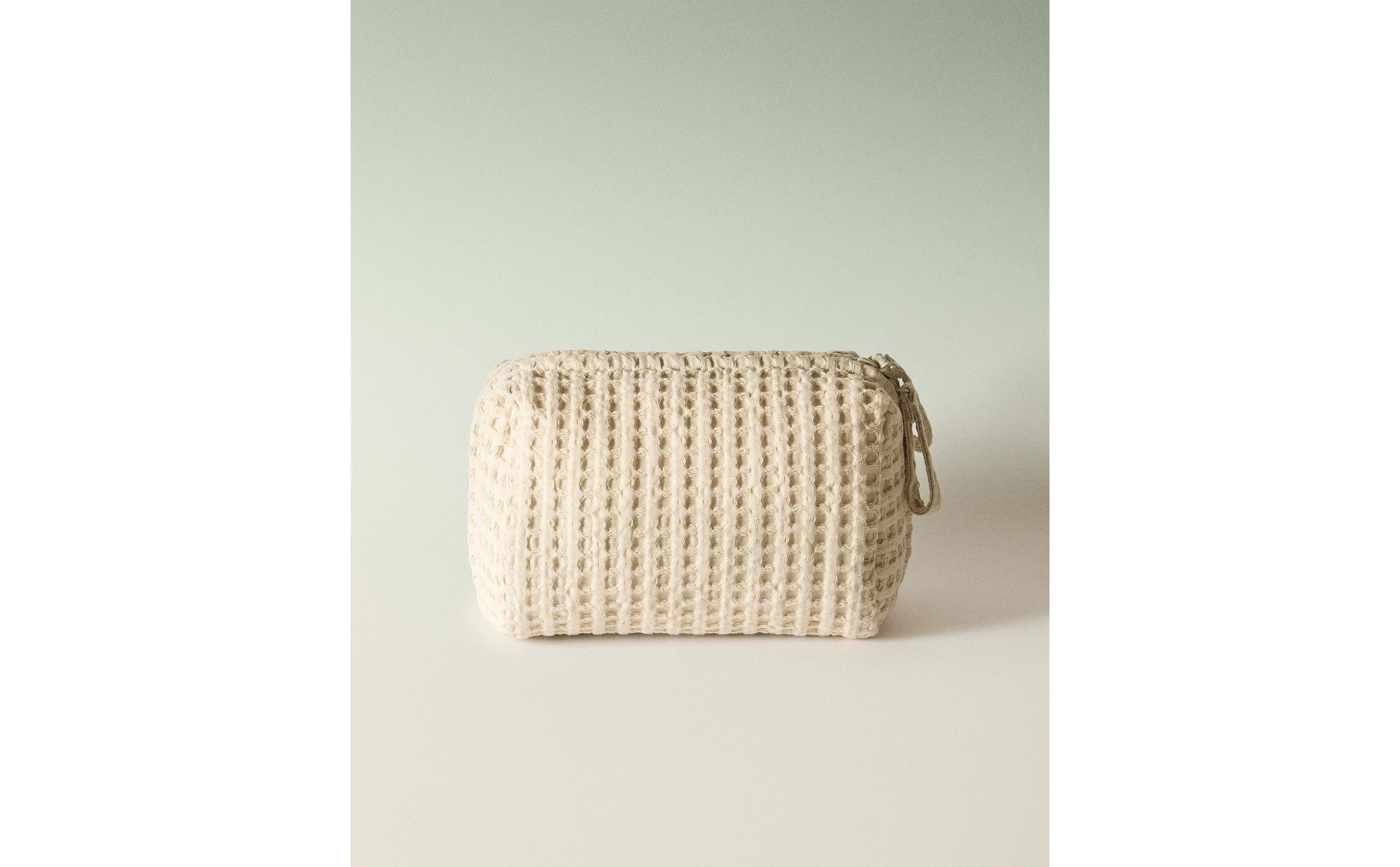 スエード コスメティックポーチ ミディアム | Zara Home 日本/Japan