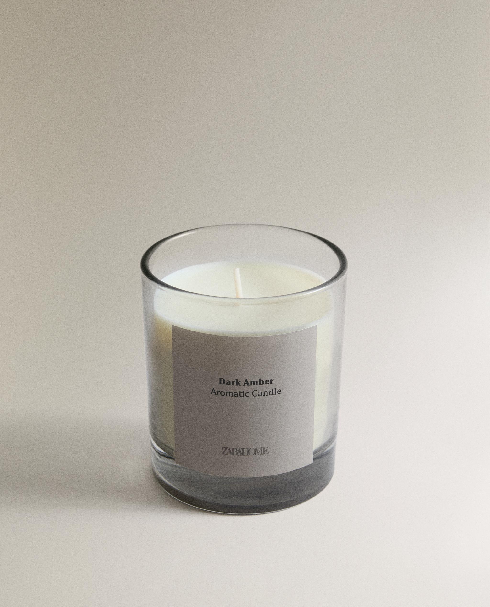 (200 G) DARK AMBER SCENTED CANDLE product thumbnail 7