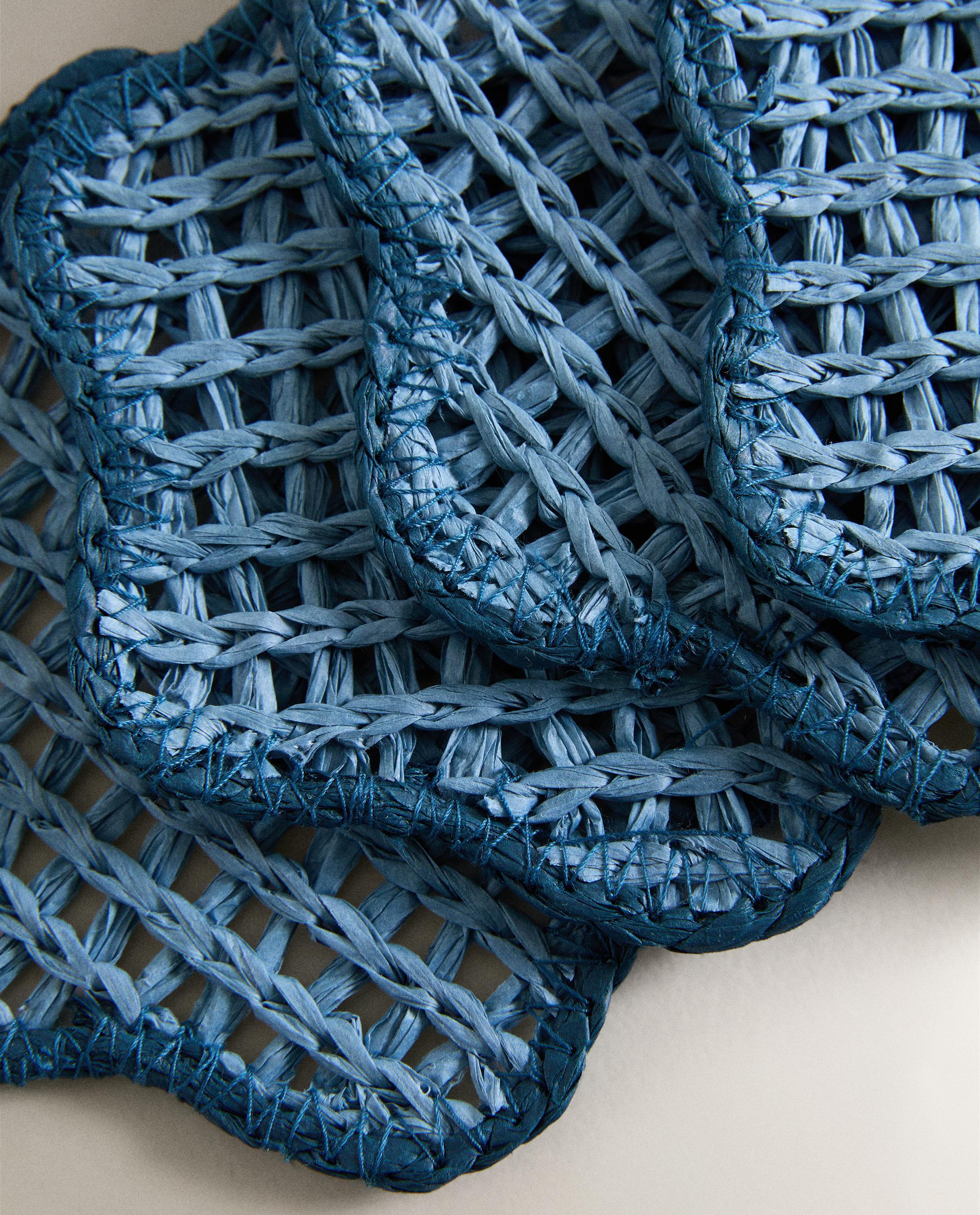 PACK OF BRAIDED PAPER COASTERS (PACK OF 4) product thumbnail 5