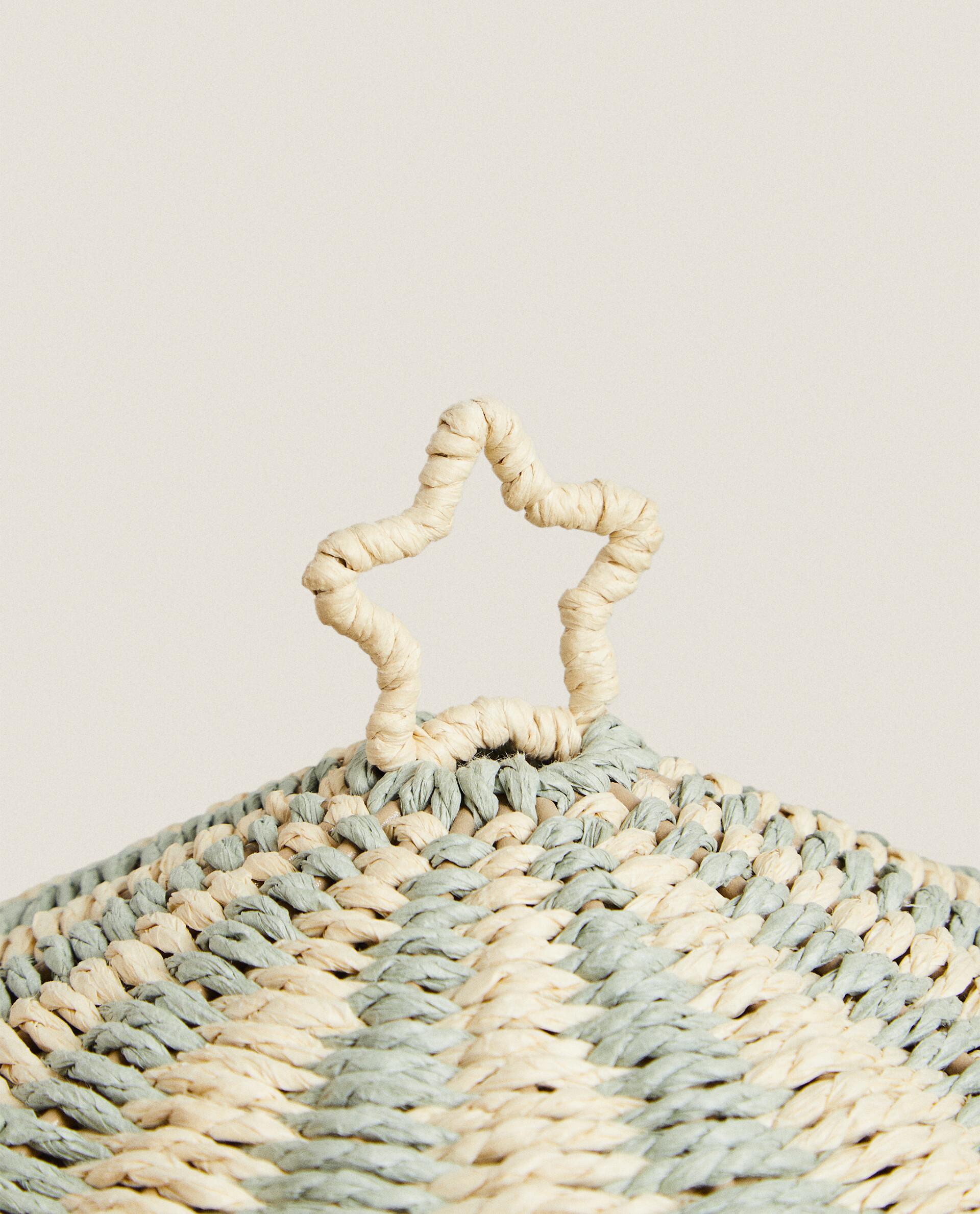 【現行品】（2個セット）ZARA  ｜キッズペーパーサーカスバスケット KIDS' PAPER CIRCUS BASKET | Zara Home United States of America