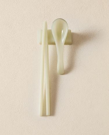 SET PALILLO, CUCHARA Y SOPORTE (SET DE 3)