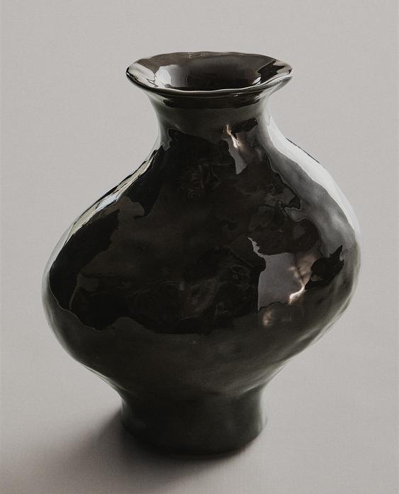 IRREGULAR CERAMIC VASE IRREGULAR CERAMIC VASE