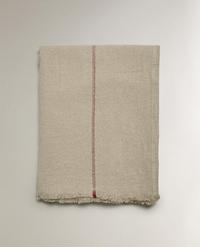 STRIPED LINEN BLANKET
