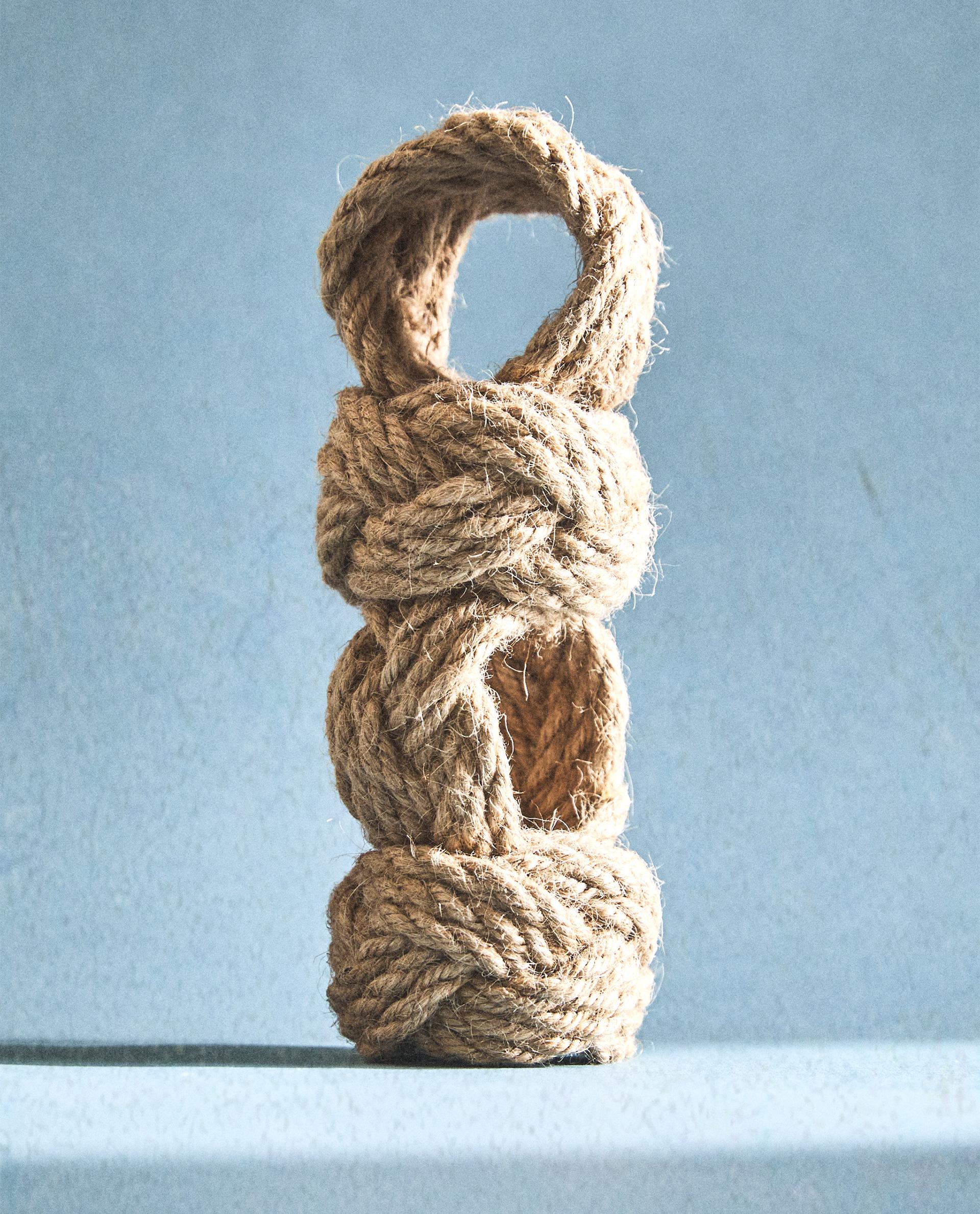PACK OF JUTE NAPKIN RINGS (PACK OF 4)