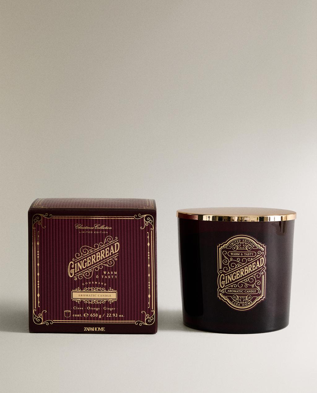 (650 G) GINGERBREAD SCENTED CANDLE